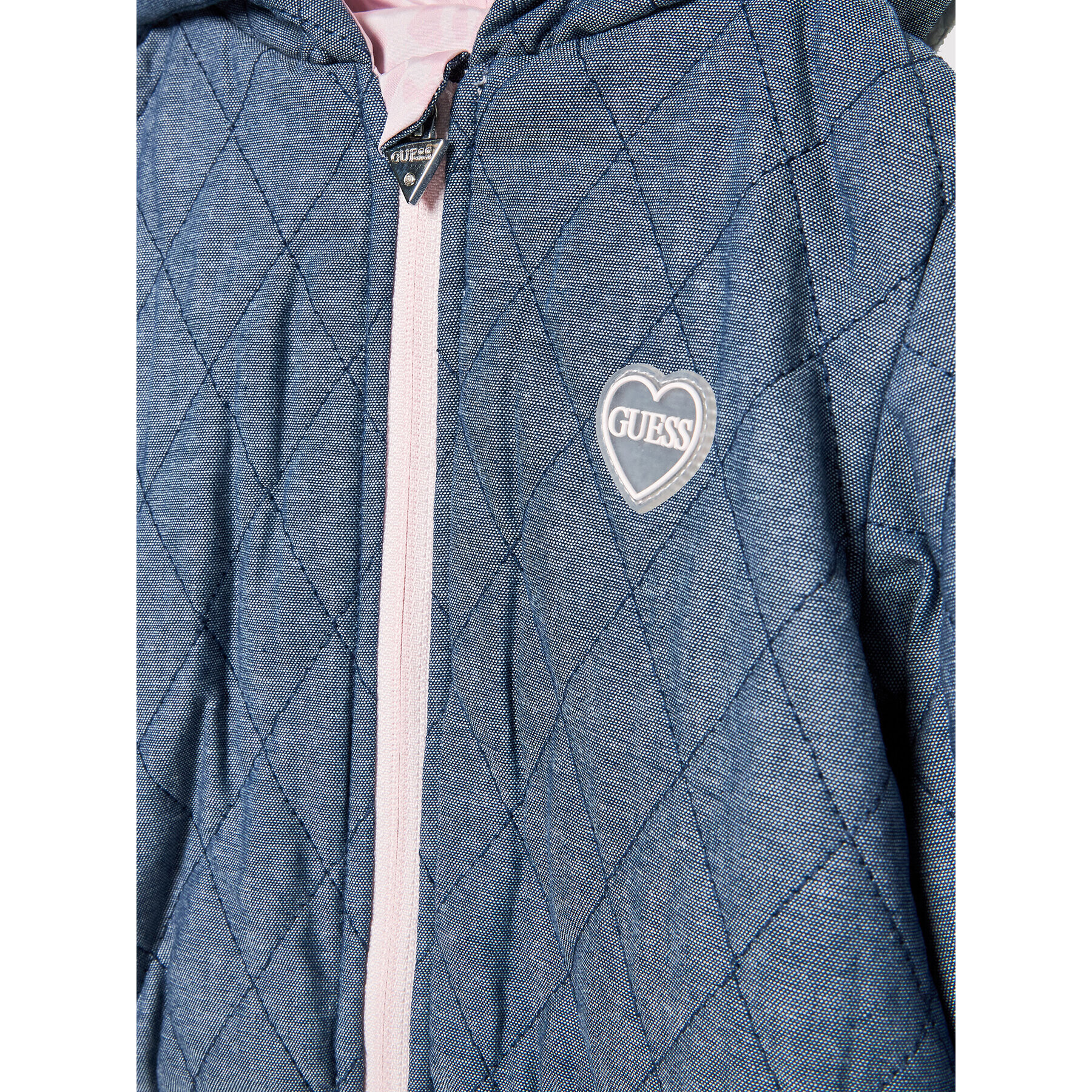 Guess Преходно яке A2YL00 WERG0 Розов Regular Fit - Pepit.bg