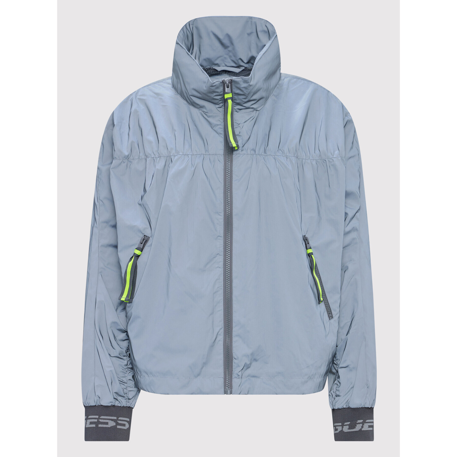 Guess Преходно яке O1BA92 WO06N Сребрист Regular Fit - Pepit.bg