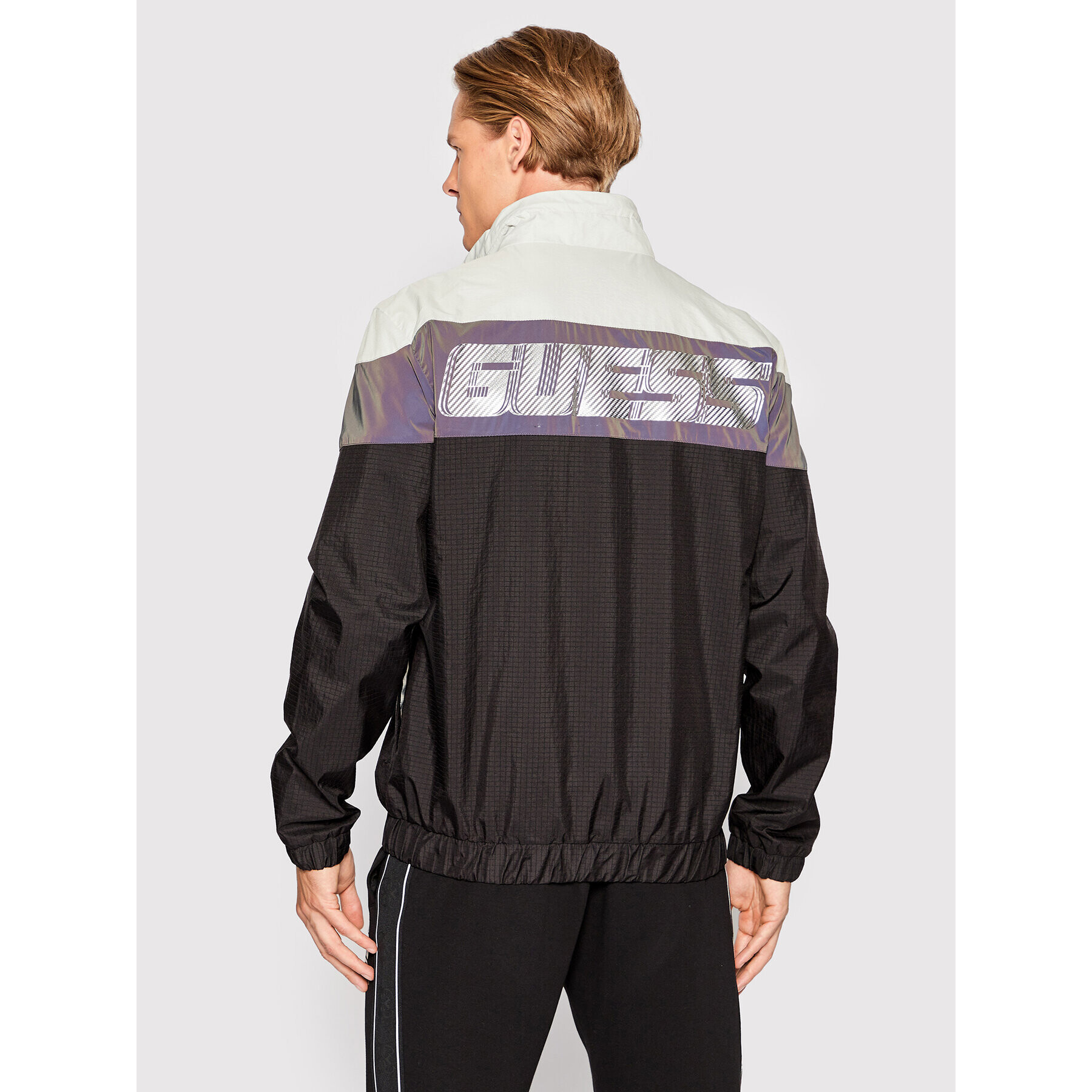 Guess Преходно яке Z2YQ04 WO08C Черен Regular Fit - Pepit.bg