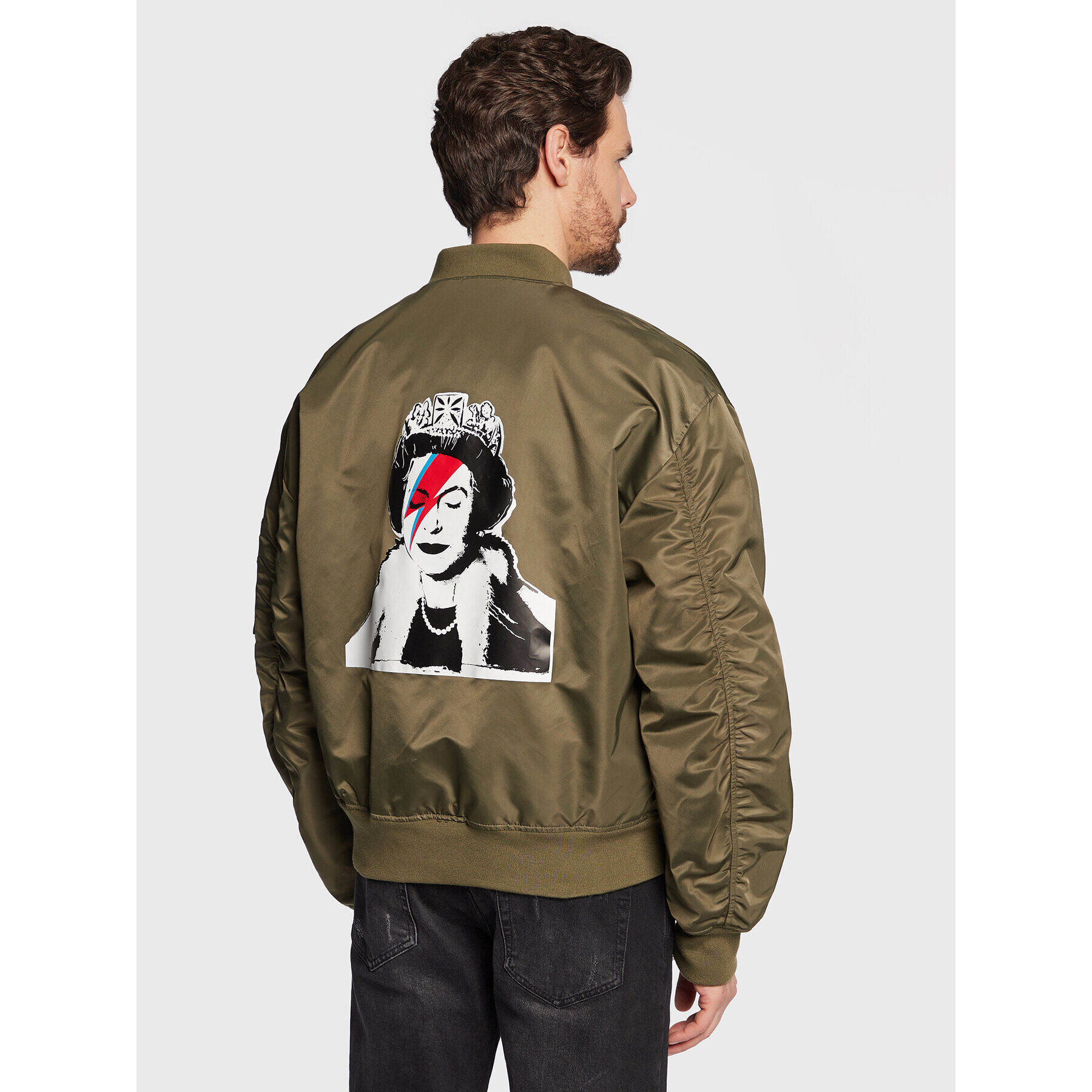 Guess Преходно яке Ace M3RL87 WFA20 Зелен Relaxed Fit - Pepit.bg