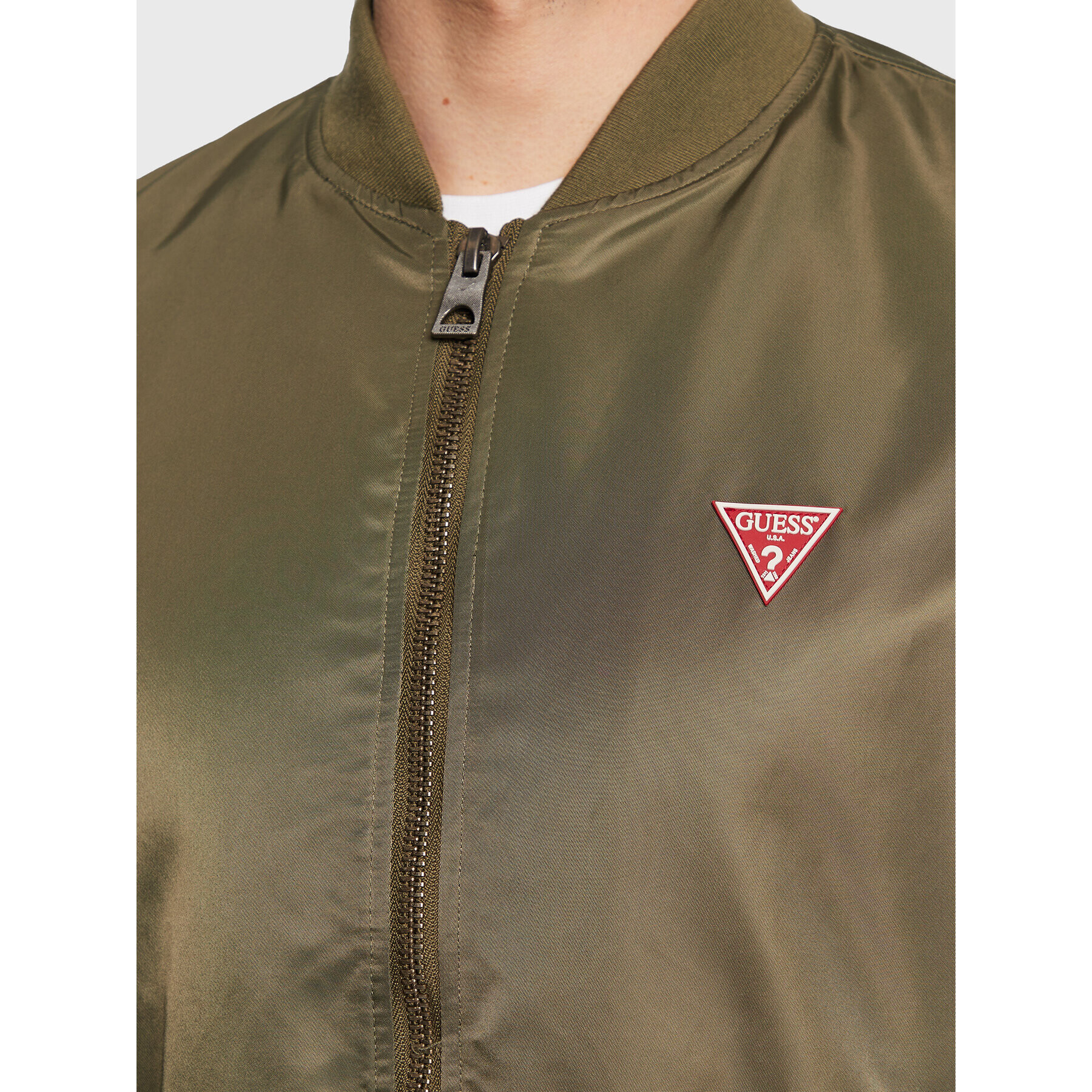 Guess Преходно яке Ace M3RL87 WFA20 Зелен Relaxed Fit - Pepit.bg