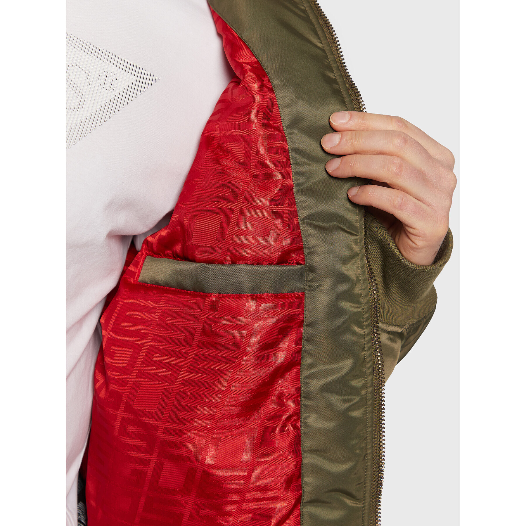 Guess Преходно яке Ace M3RL87 WFA20 Зелен Relaxed Fit - Pepit.bg