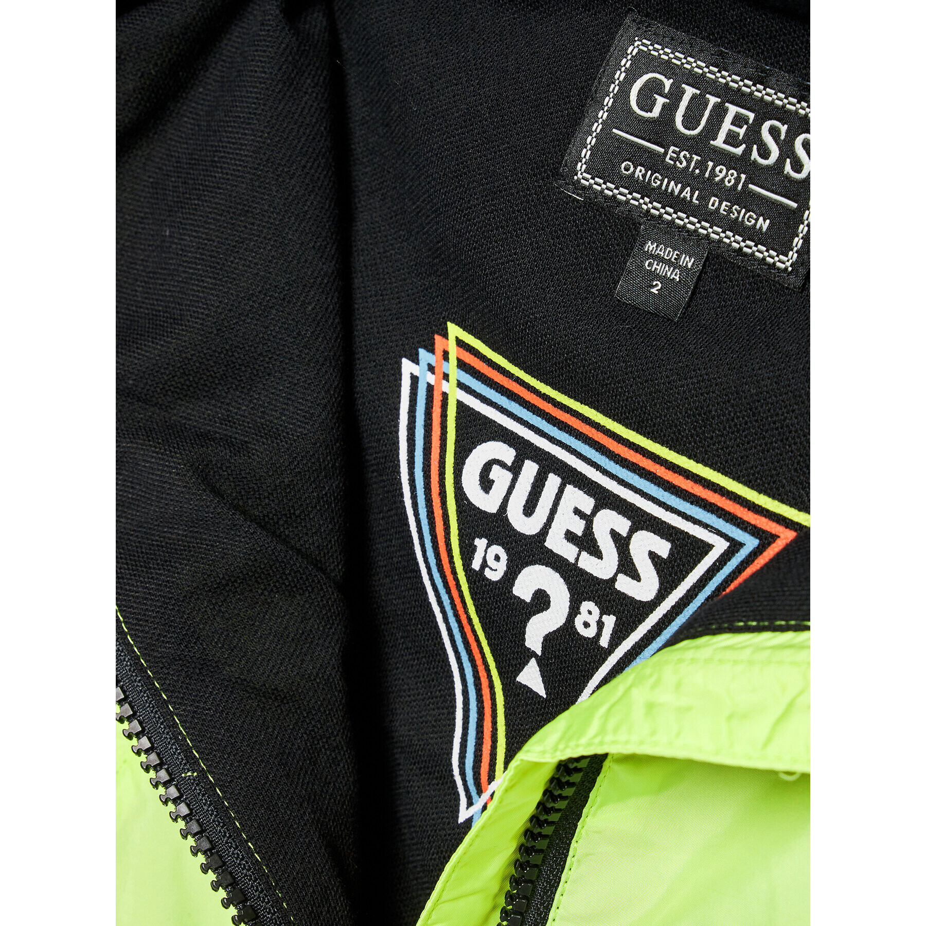 Guess Преходно яке H3RT04 WCFM0 Зелен Regular Fit - Pepit.bg