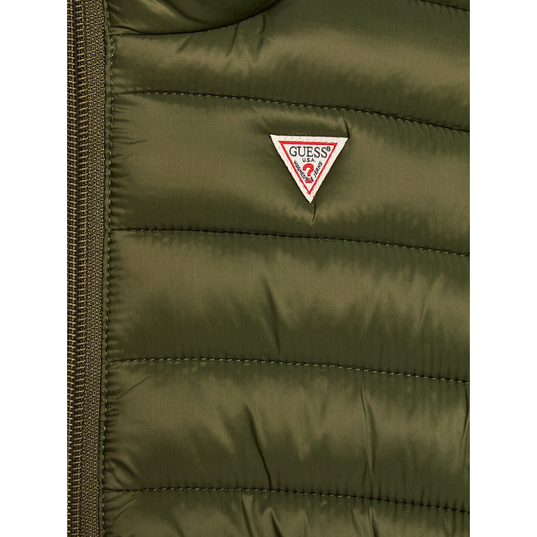 Guess Преходно яке H93J00 WCAO0 Каки Regular Fit - Pepit.bg