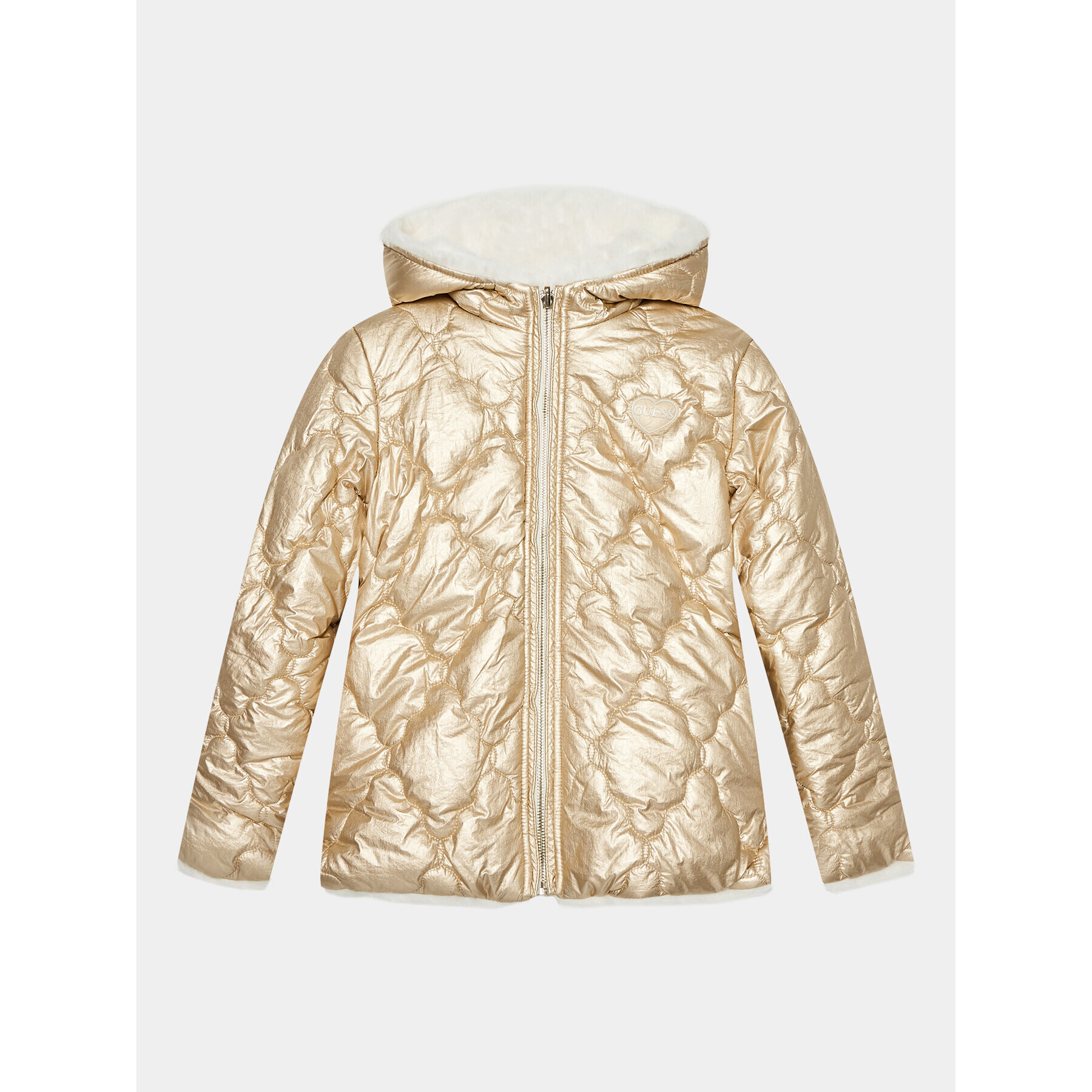 Guess Преходно яке J3BL05 WEYO0 Златист Regular Fit - Pepit.bg