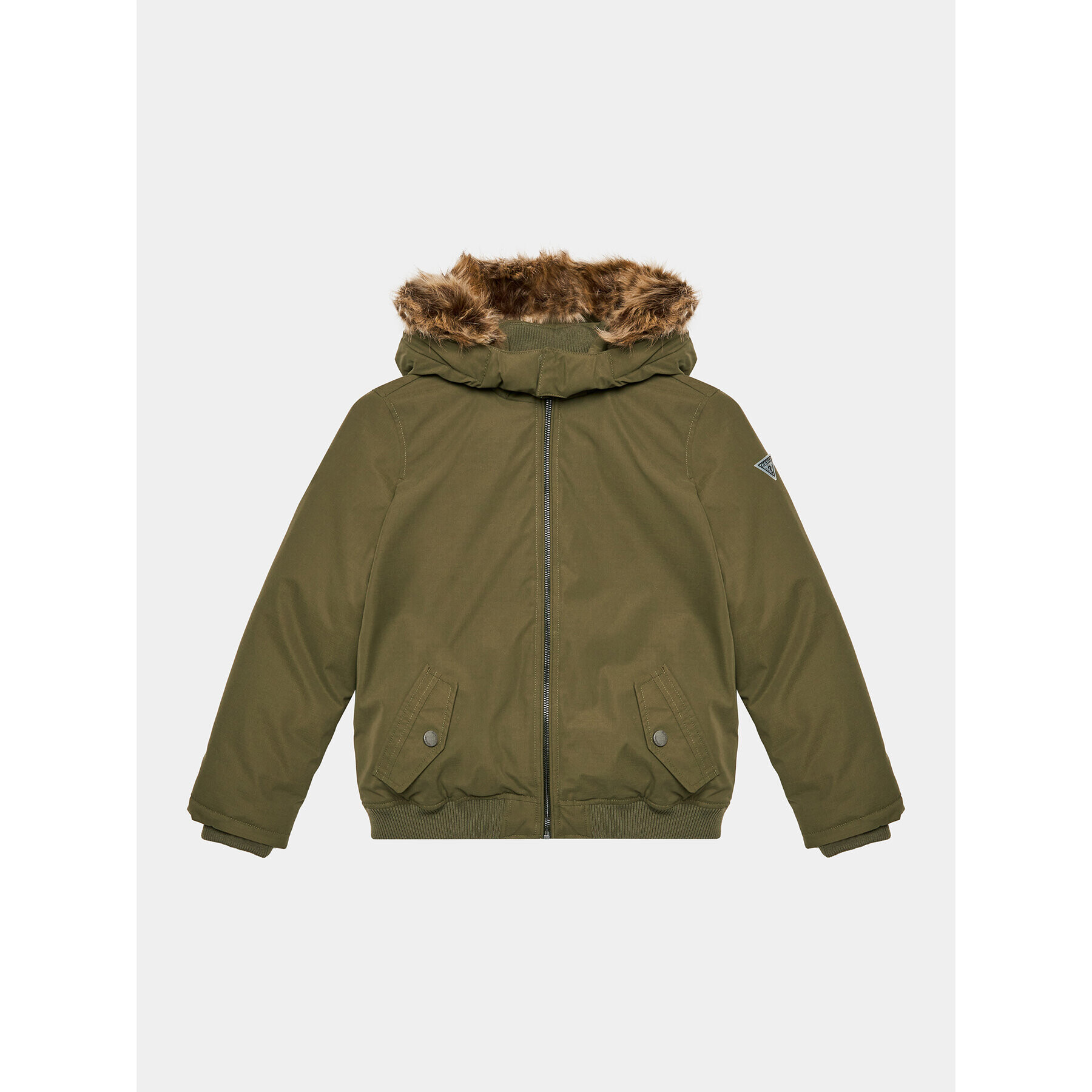 Guess Преходно яке L3BL05 WFVK0 Зелен Regular Fit - Pepit.bg