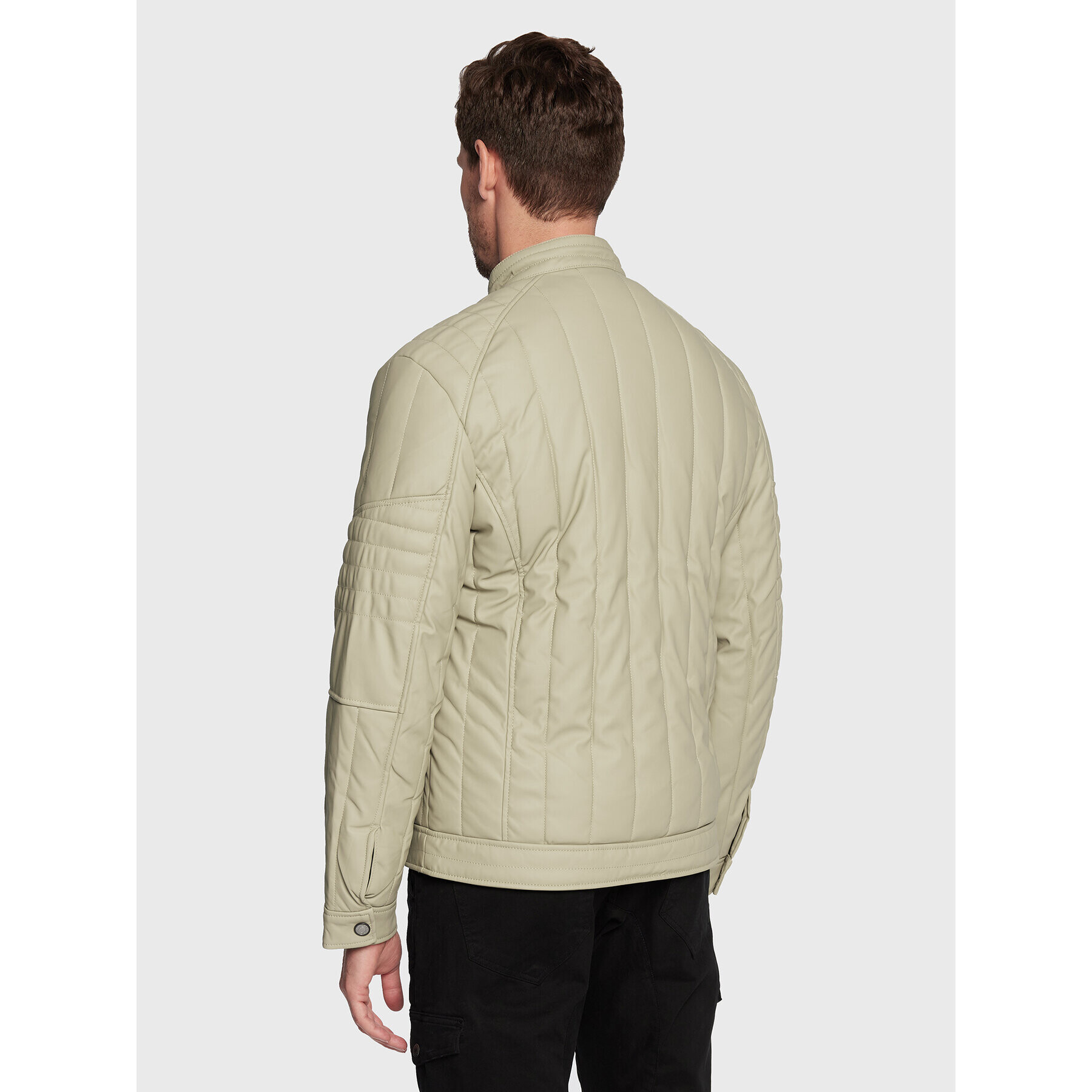 Guess Преходно яке M2BL21 WEZ10 Бежов Regular Fit - Pepit.bg