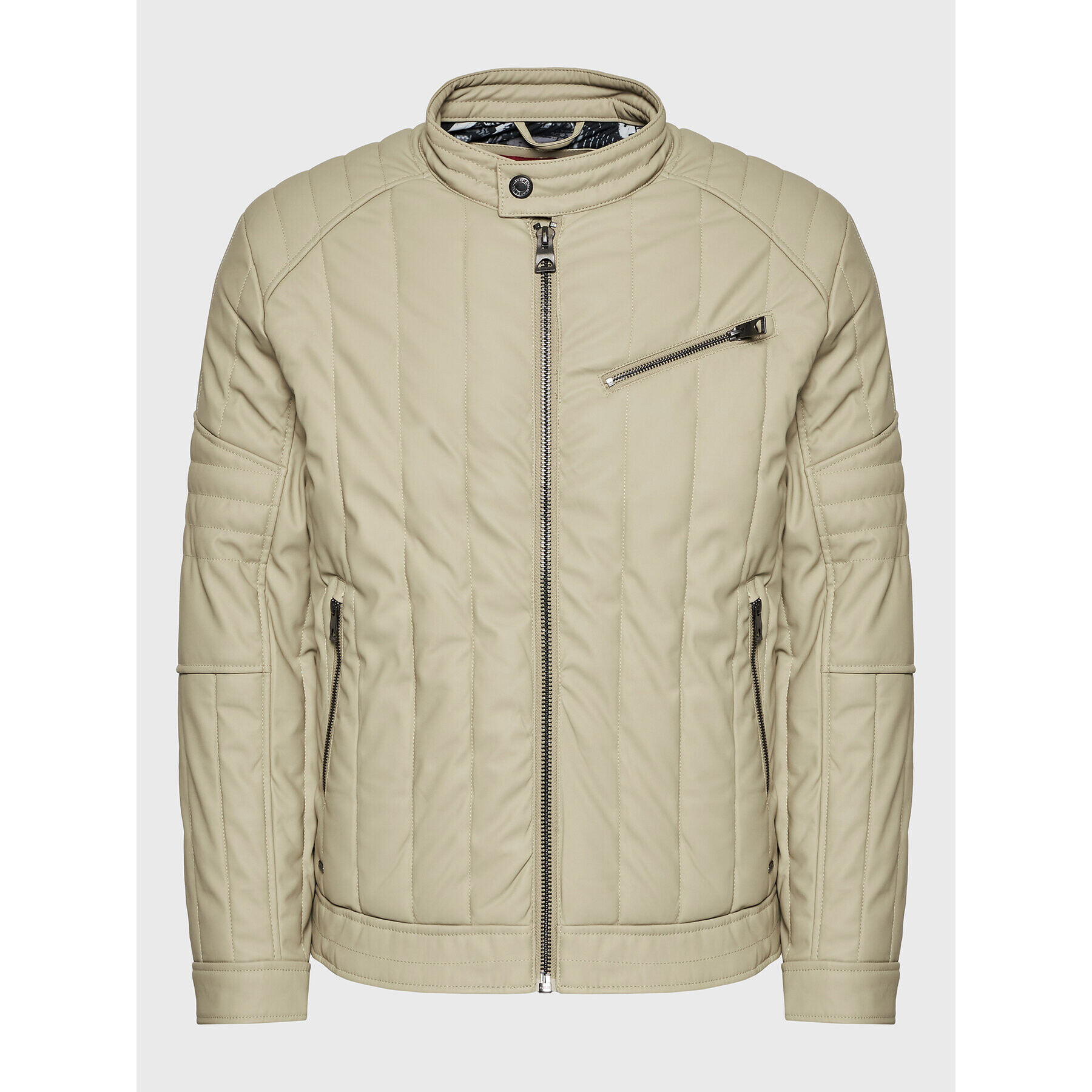 Guess Преходно яке M2BL21 WEZ10 Бежов Regular Fit - Pepit.bg
