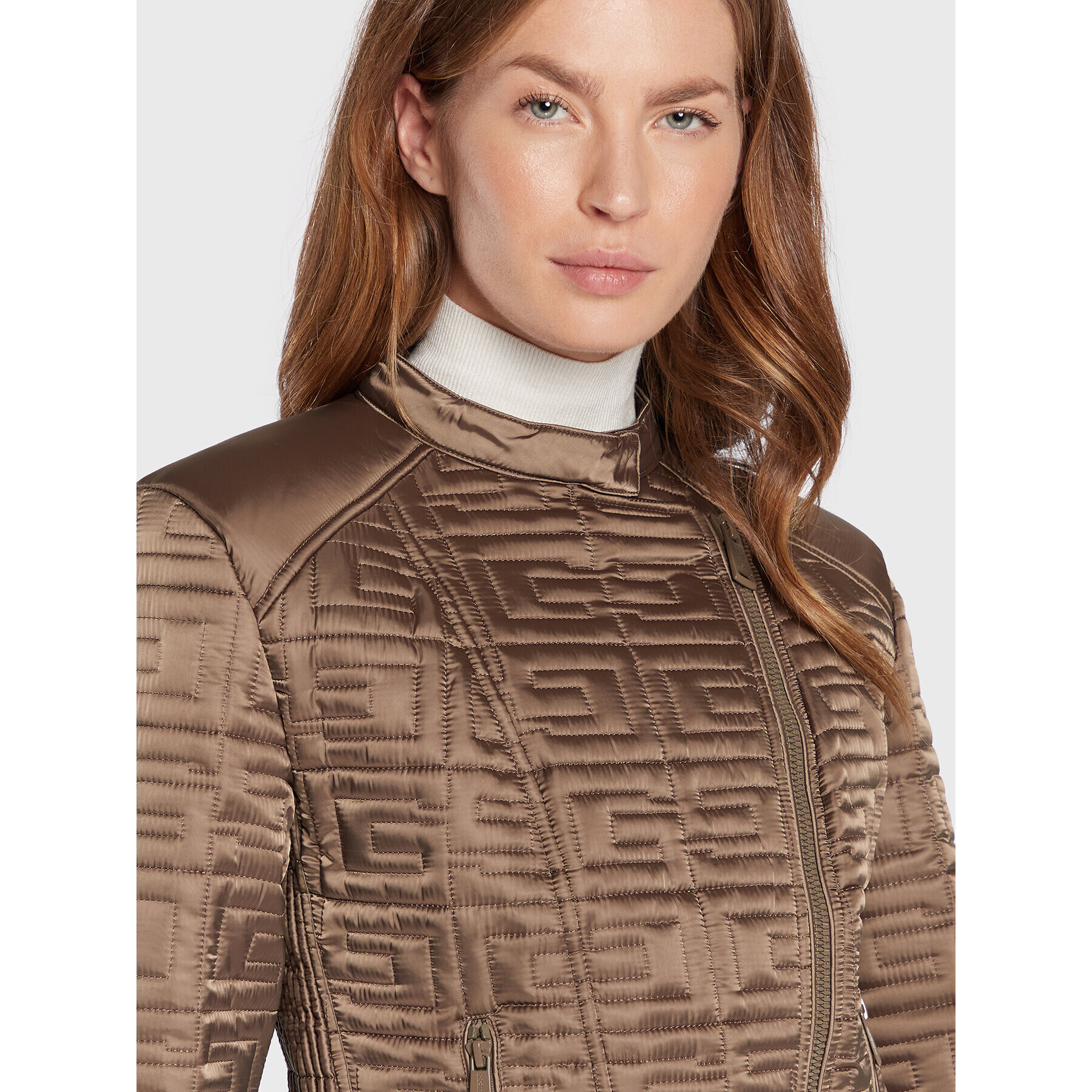 Guess Преходно яке Marine W2BL31 WEWF0 Каки Regular Fit - Pepit.bg