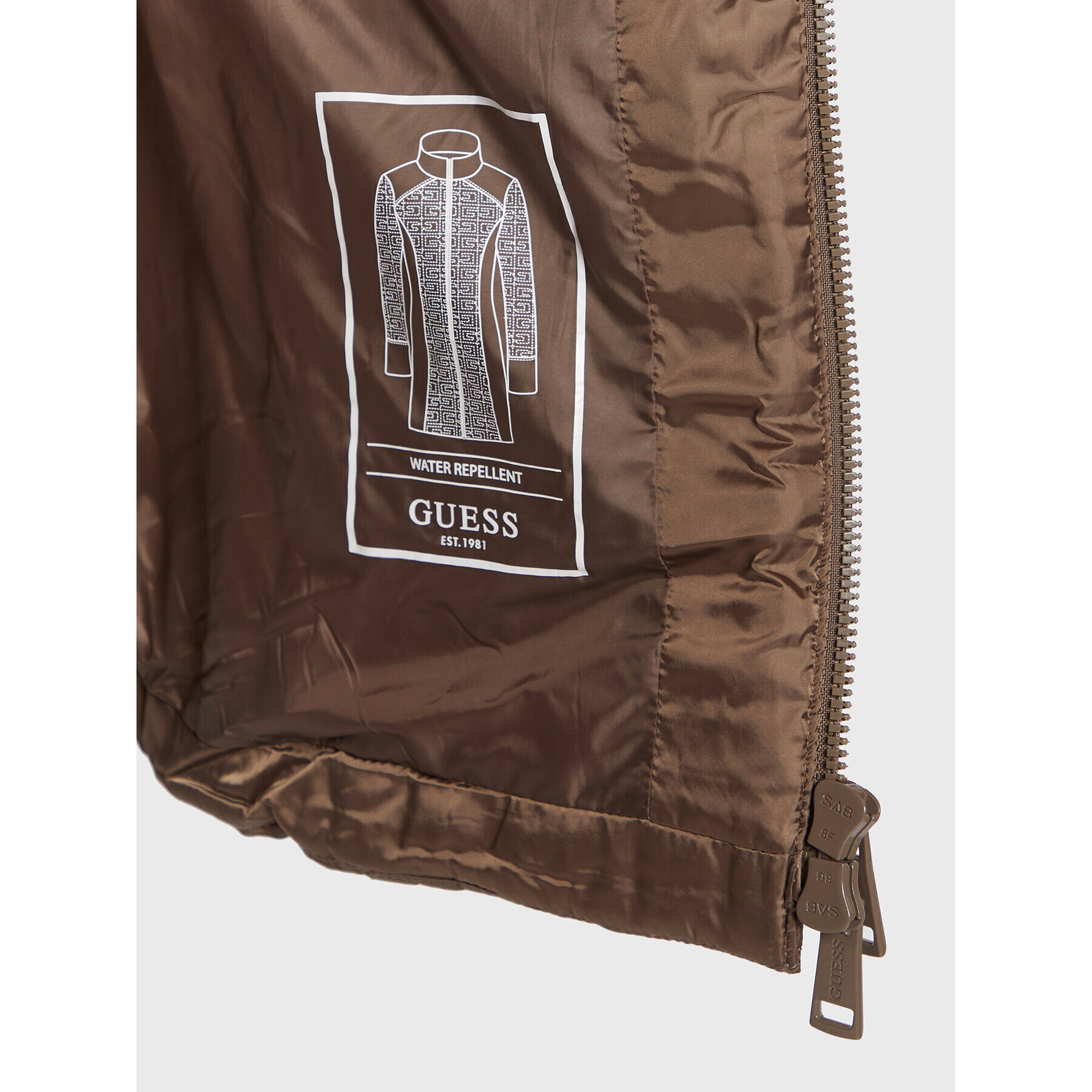 Guess Преходно яке Marine W2BL94 WEWF0 Каки Regular Fit - Pepit.bg