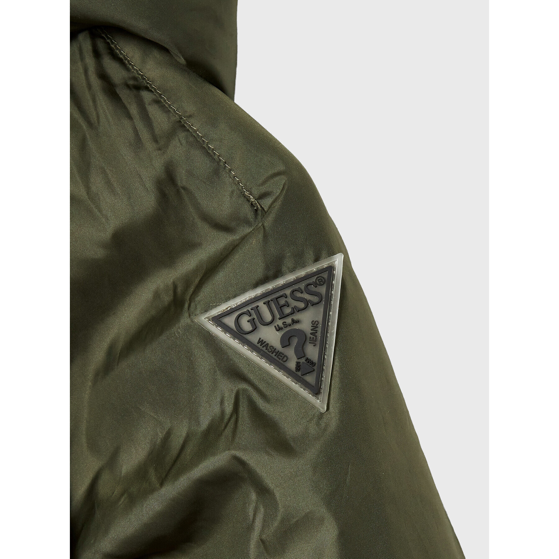 Guess Преходно яке N2BL07 WO06C Зелен Regular Fit - Pepit.bg