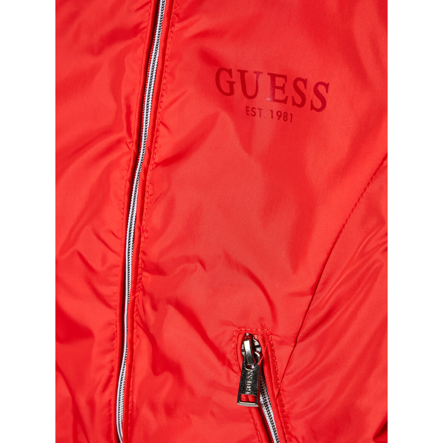 Guess Преходно яке N2GL00 WCQA2 Червен Regular Fit - Pepit.bg