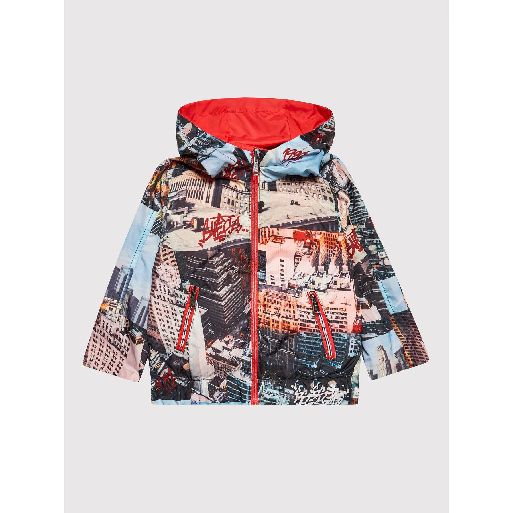 Guess Преходно яке N2GL00 WCQA2 Червен Regular Fit - Pepit.bg