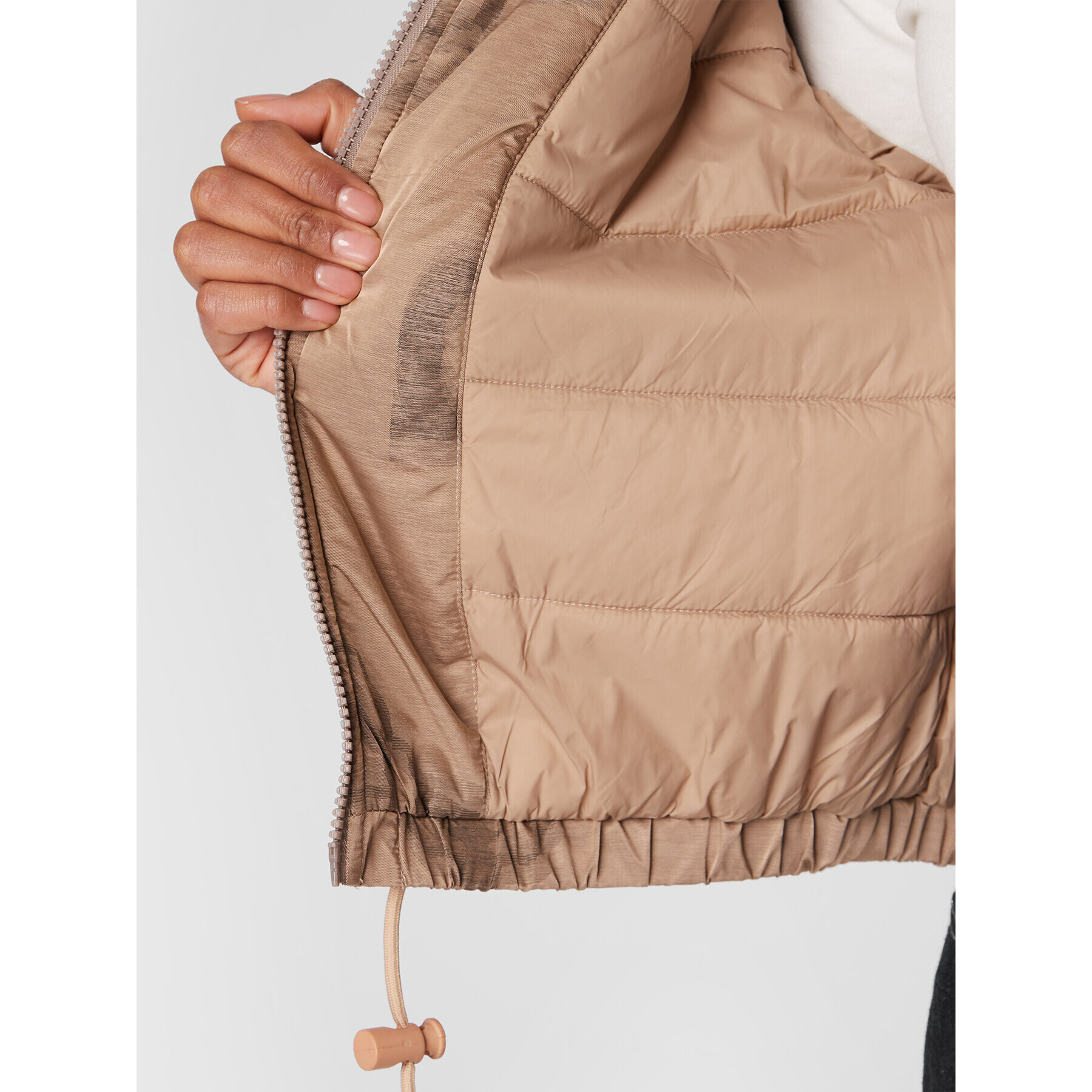 Guess Преходно яке V2BL07 WEYU0 Бежов Regular Fit - Pepit.bg