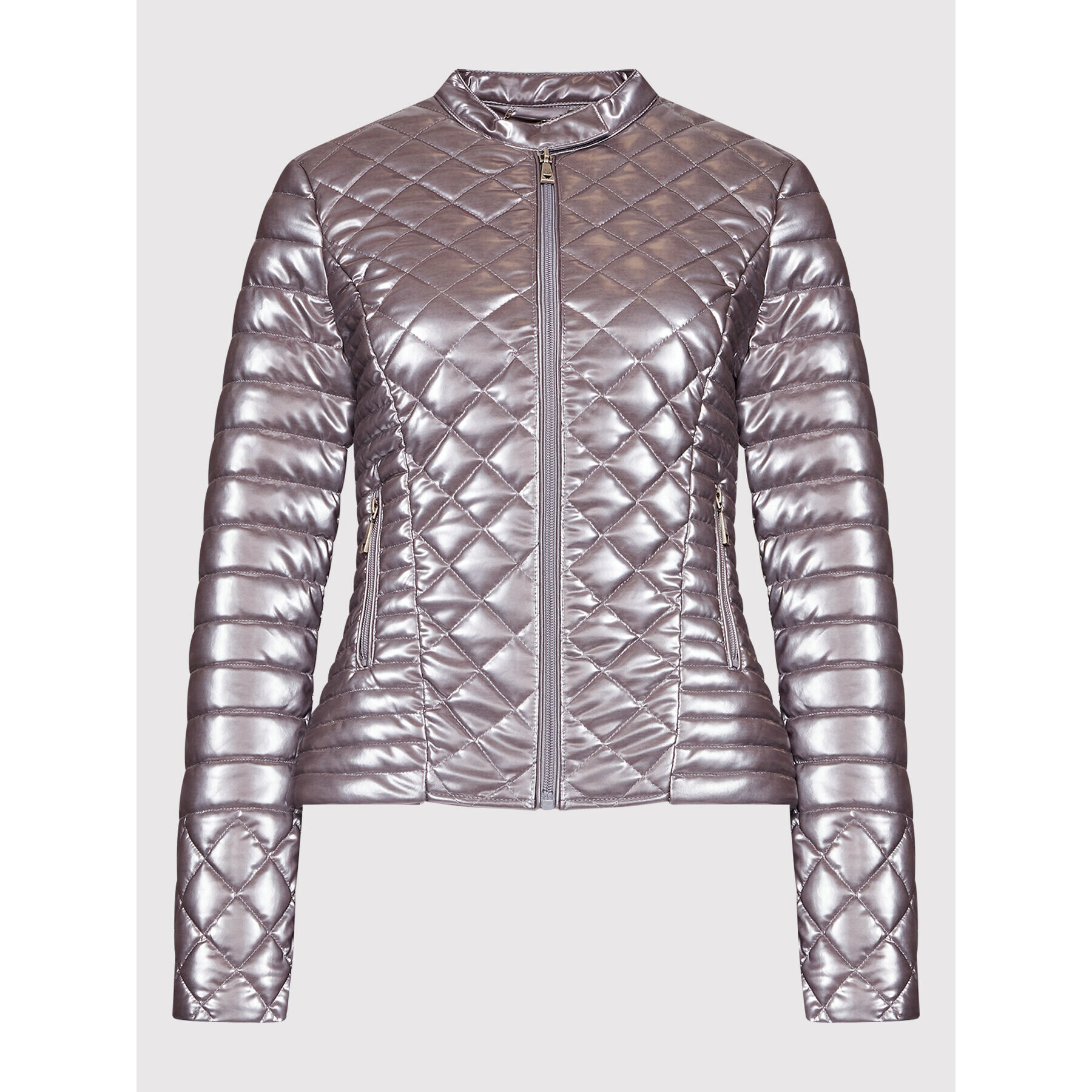 Guess Преходно яке W2YL01 KB7A0 Сив Slim Fit - Pepit.bg