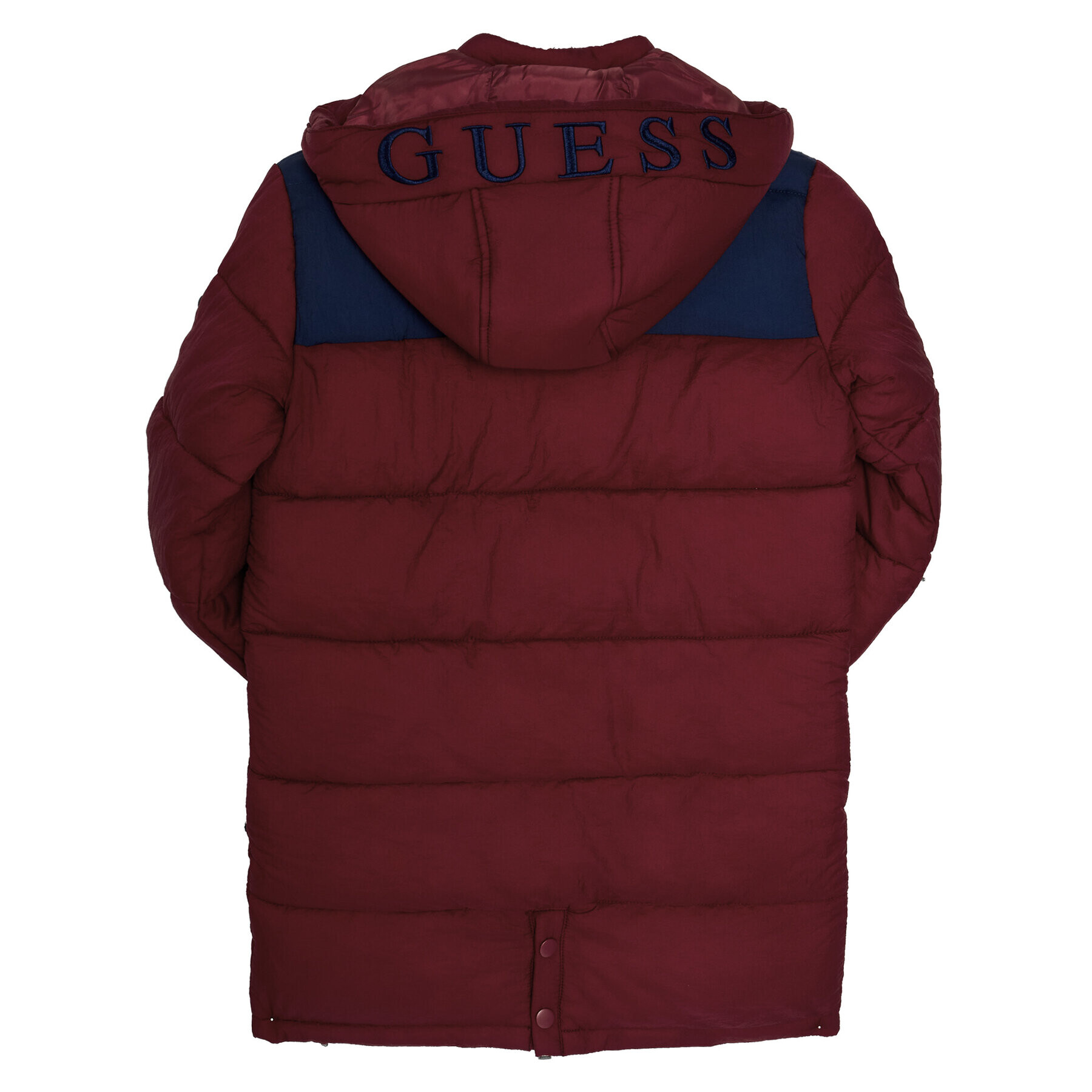 Guess Пухено яке H0BJ02 WDC70 Бордо Regular Fit - Pepit.bg