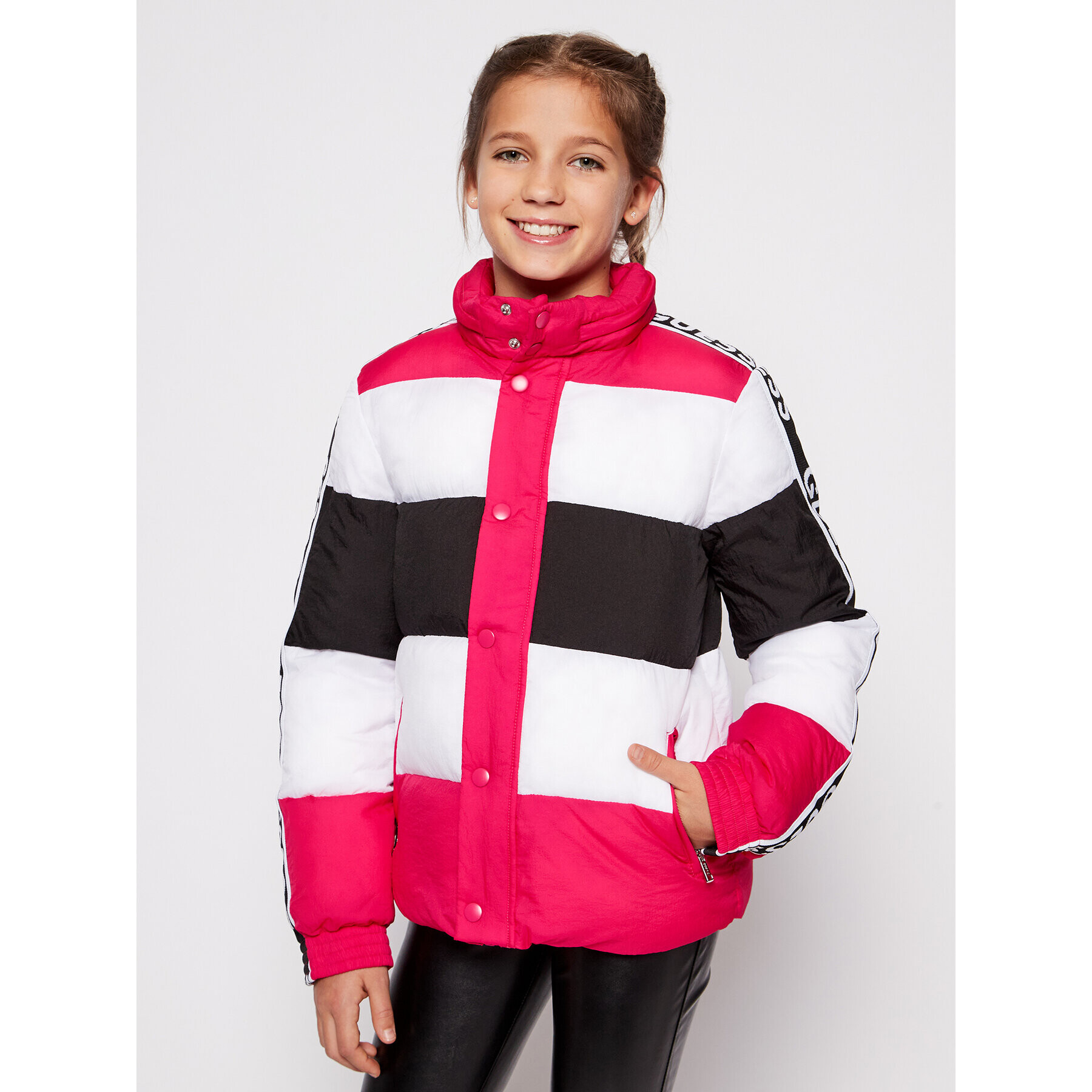 Guess Пухено яке H0BJ03 WDC70 Цветен Regular Fit - Pepit.bg