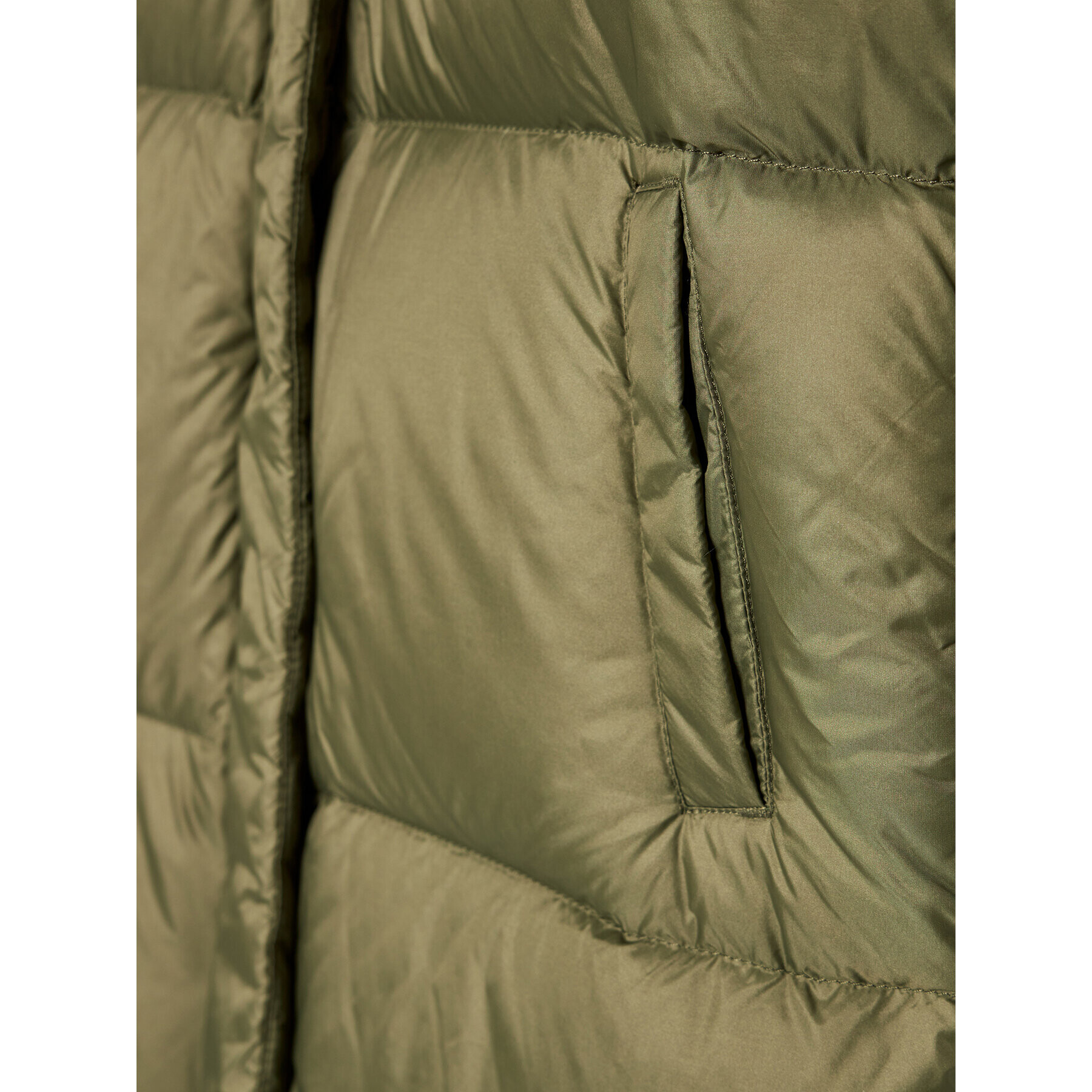 Guess Пухено яке H1BJ07 WE4S0 Зелен Regular Fit - Pepit.bg