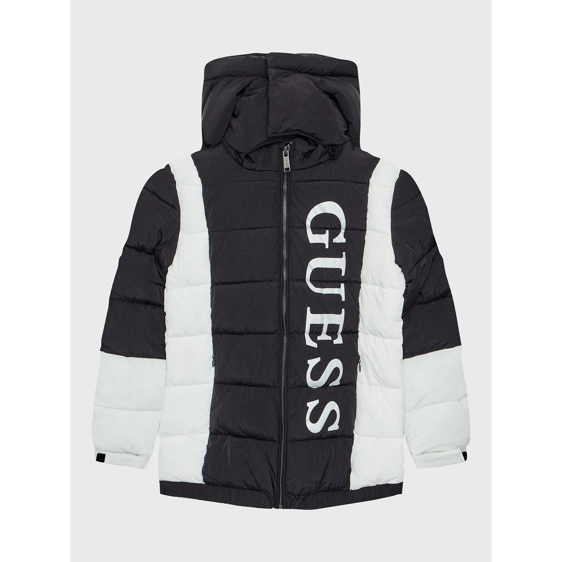 Guess Пухено яке H2BJ01 WF090 Черен Regular Fit - Pepit.bg