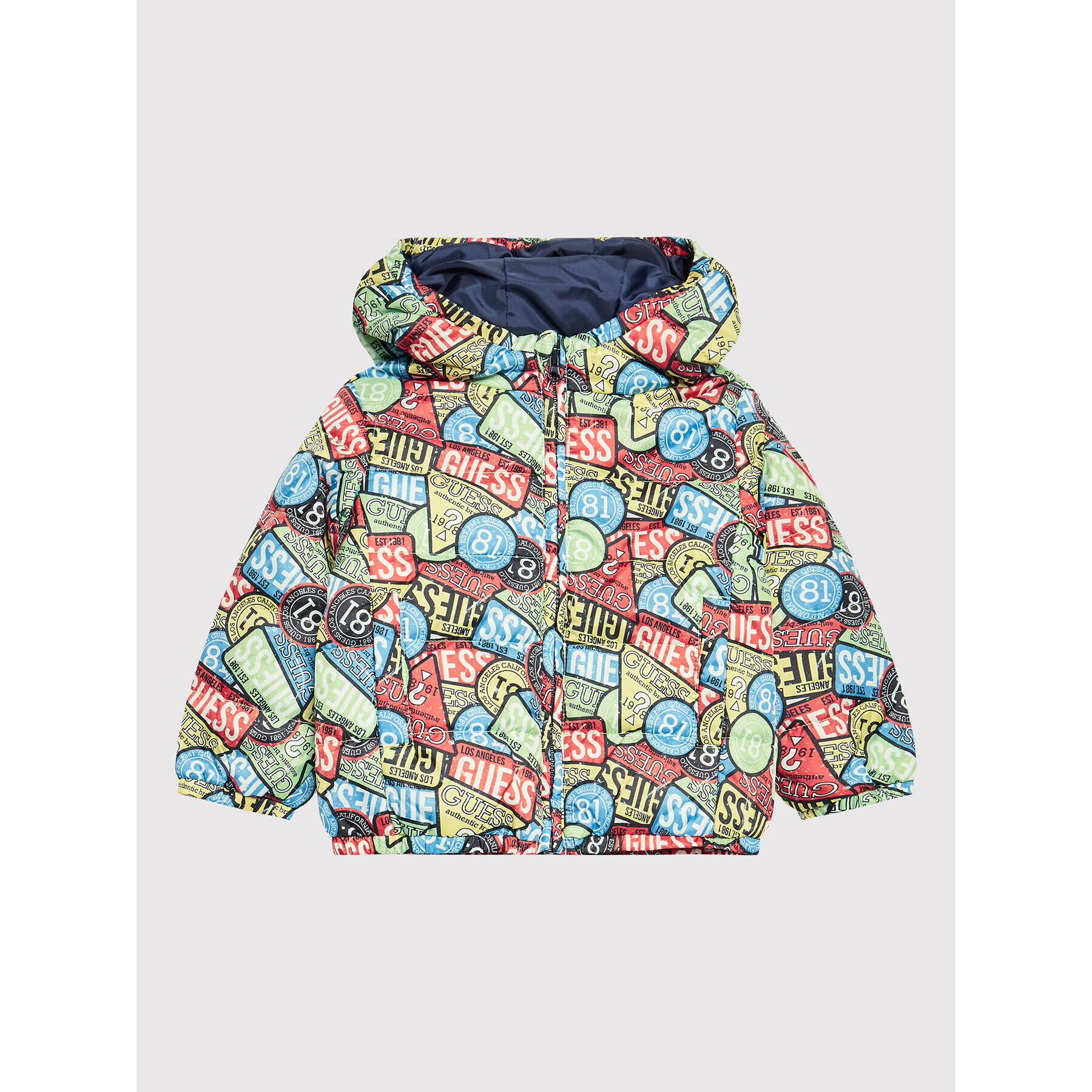 Guess Пухено яке H2YI04 WDGX0 Цветен Regular Fit - Pepit.bg