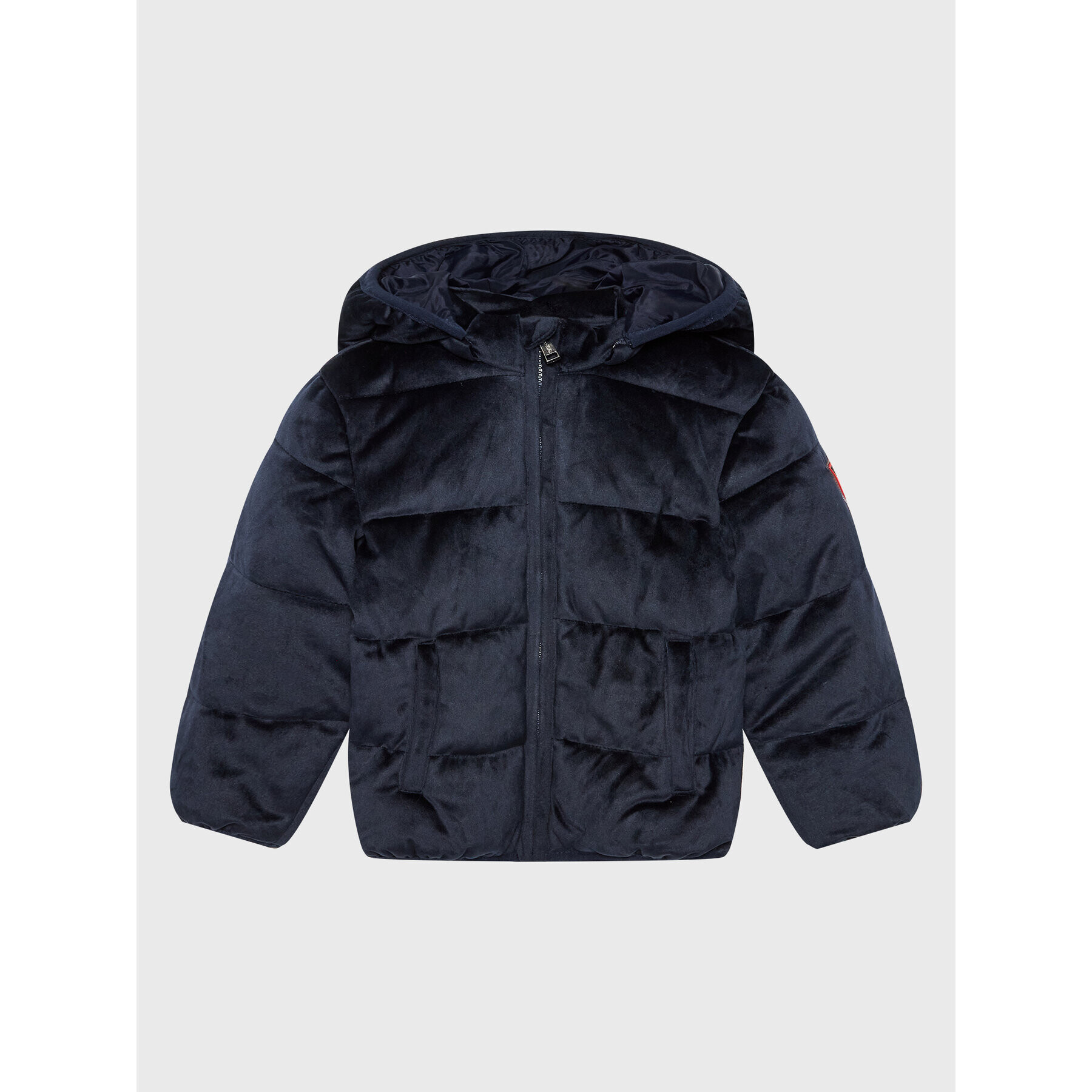 Guess Пухено яке I2BL04 WE900 Тъмносин Regular Fit - Pepit.bg