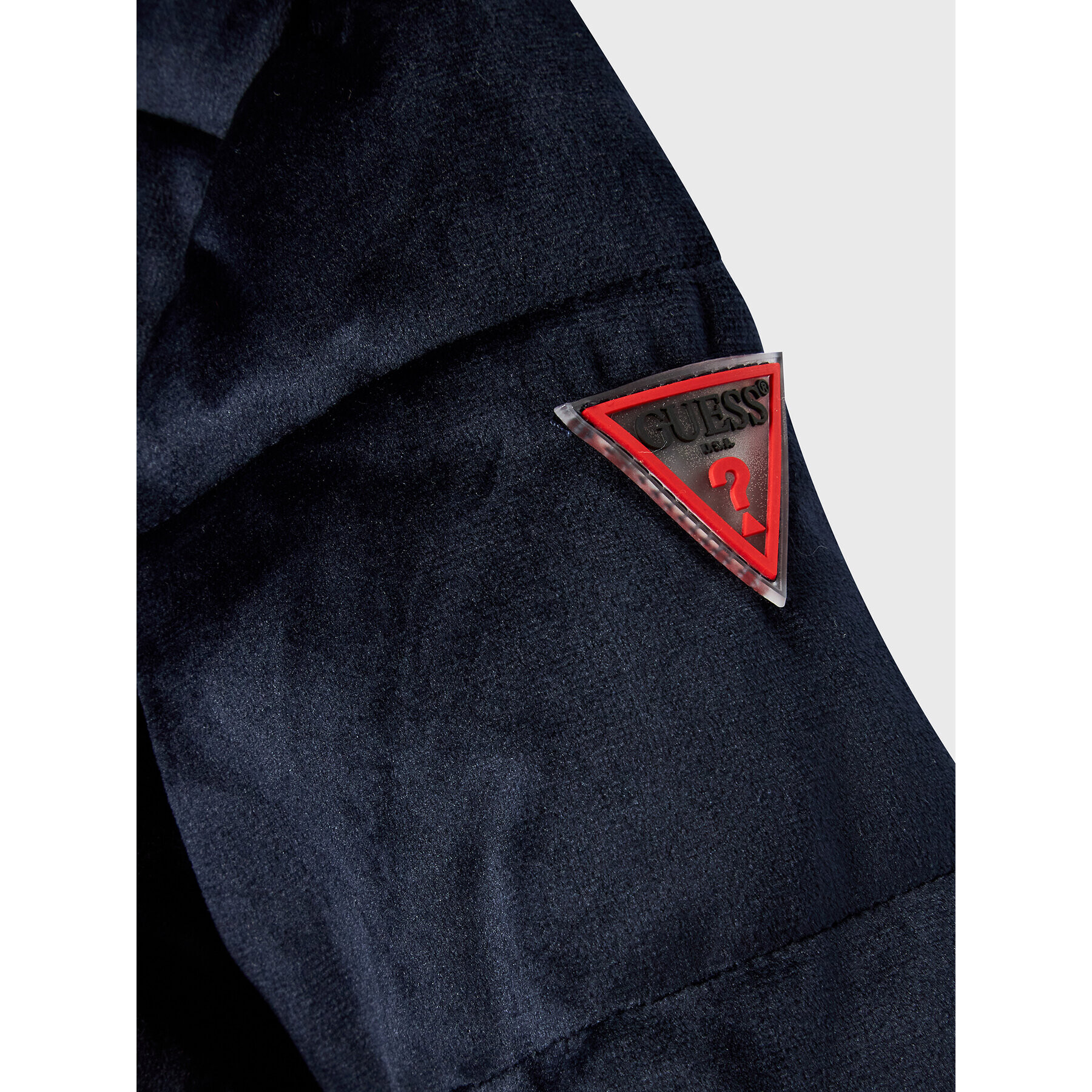 Guess Пухено яке I2BL04 WE900 Тъмносин Regular Fit - Pepit.bg