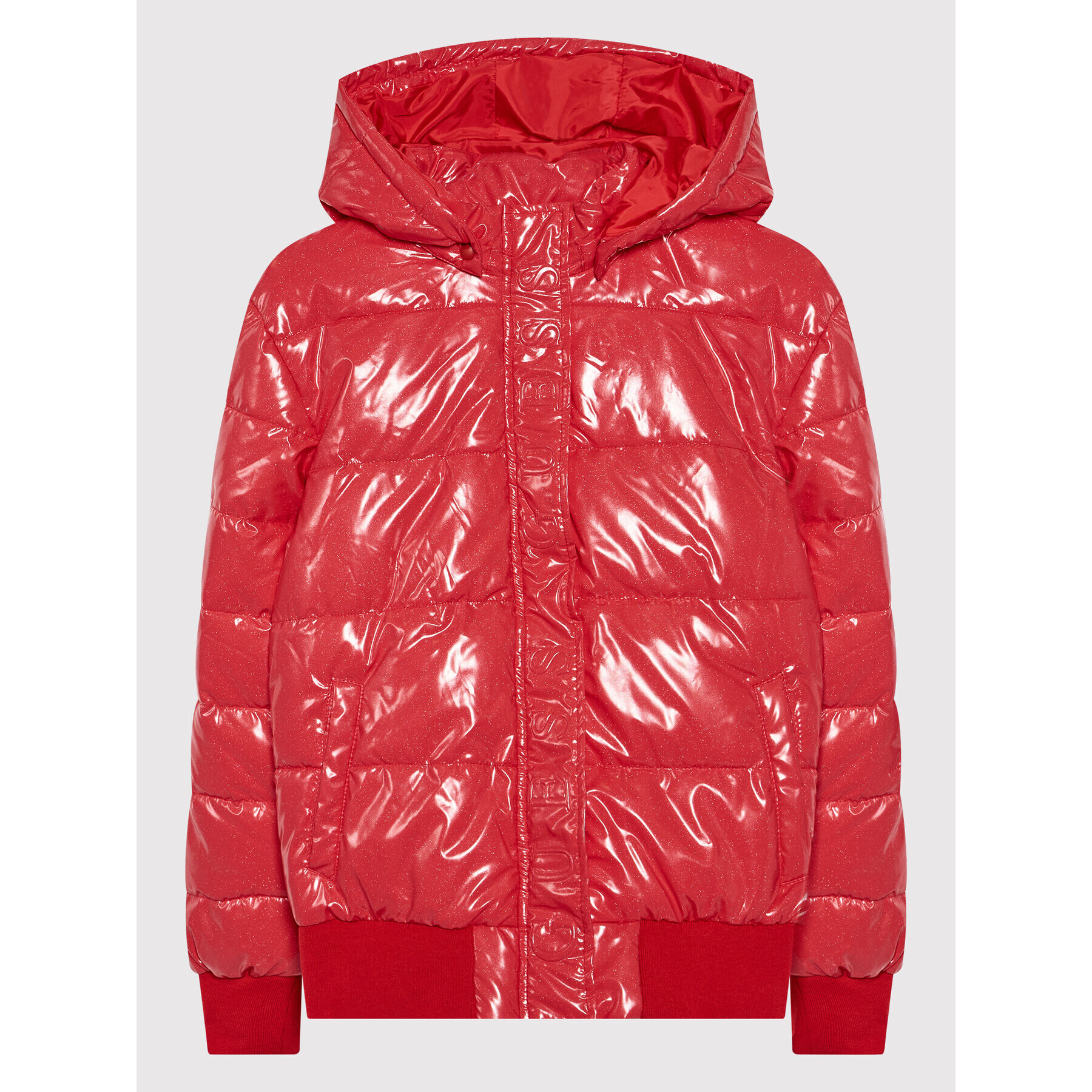 Guess Пухено яке J1BL00 KAVU0 Червен Regular Fit - Pepit.bg