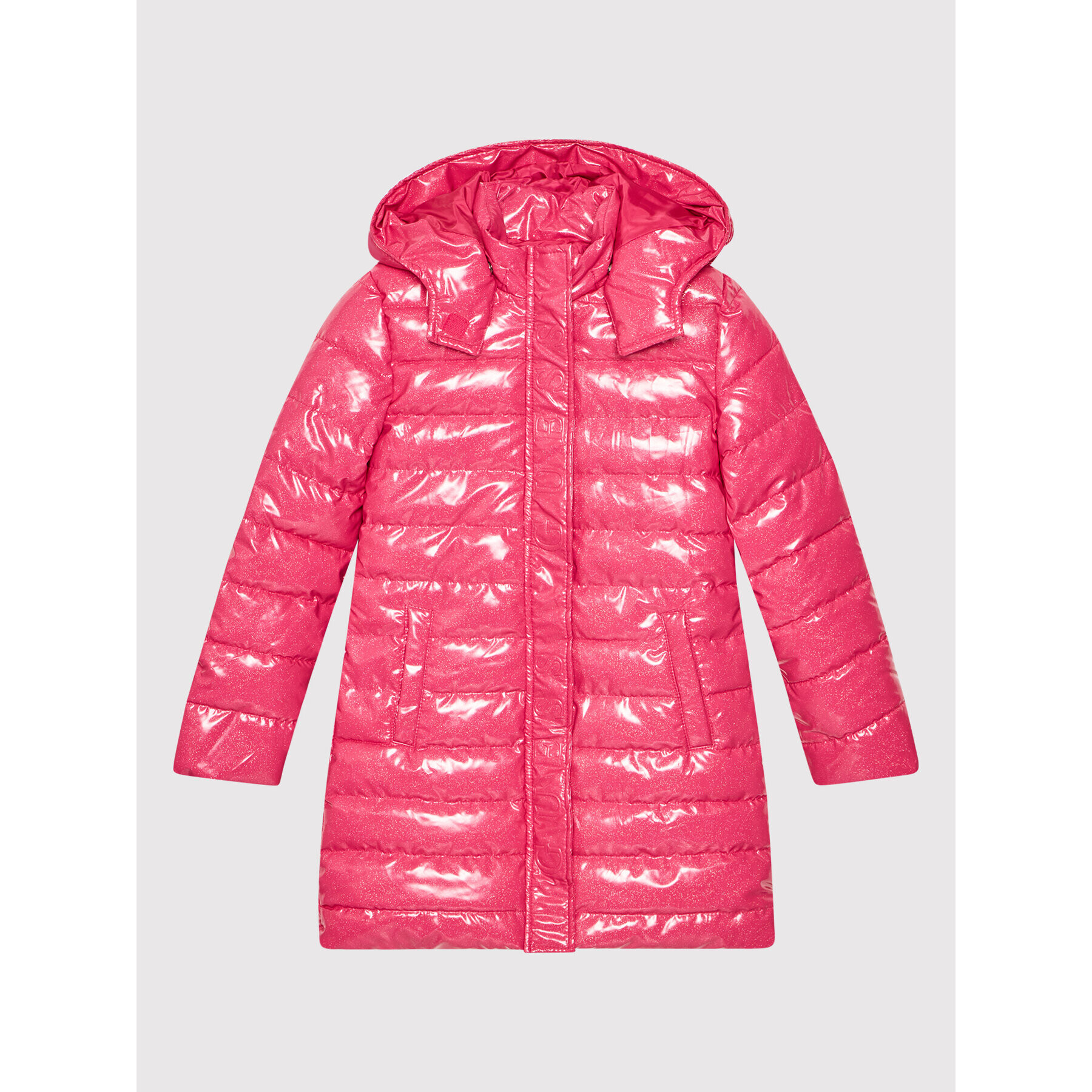 Guess Пухено яке J1BL01 KAVU0 Розов Regular Fit - Pepit.bg