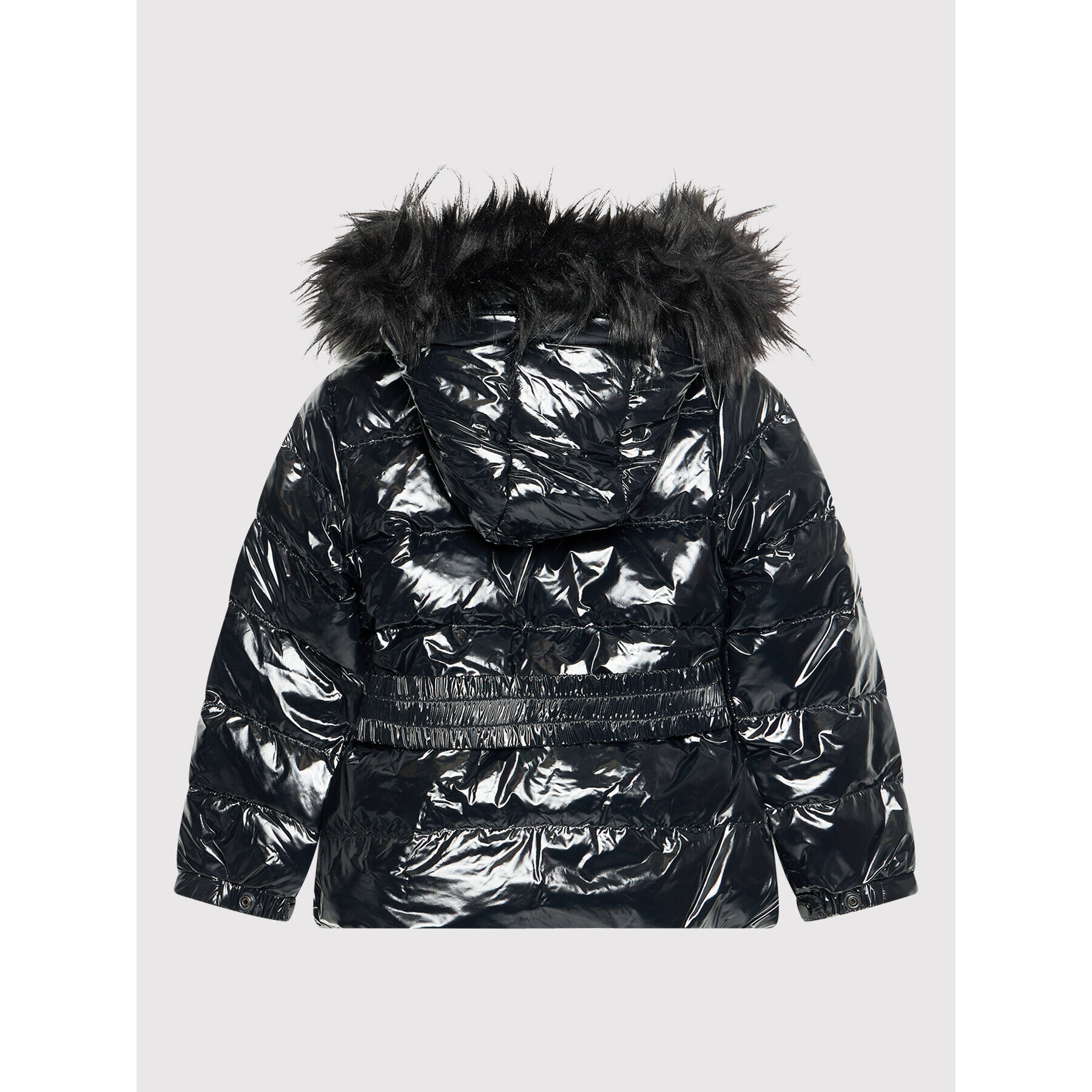 Guess Пухено яке J1BL02 WE920 Черен Regular Fit - Pepit.bg