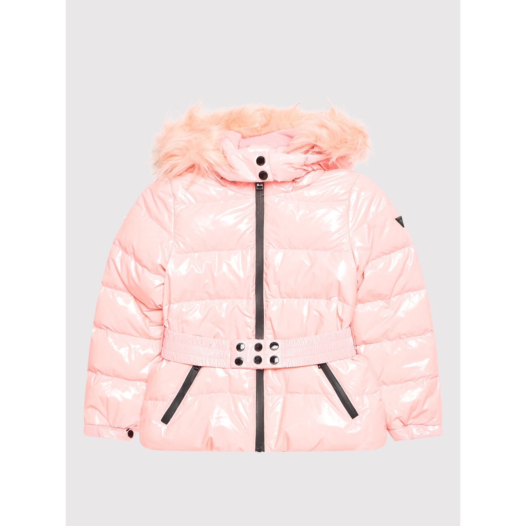 Guess Пухено яке J1BL02 WE920 Розов Regular Fit - Pepit.bg