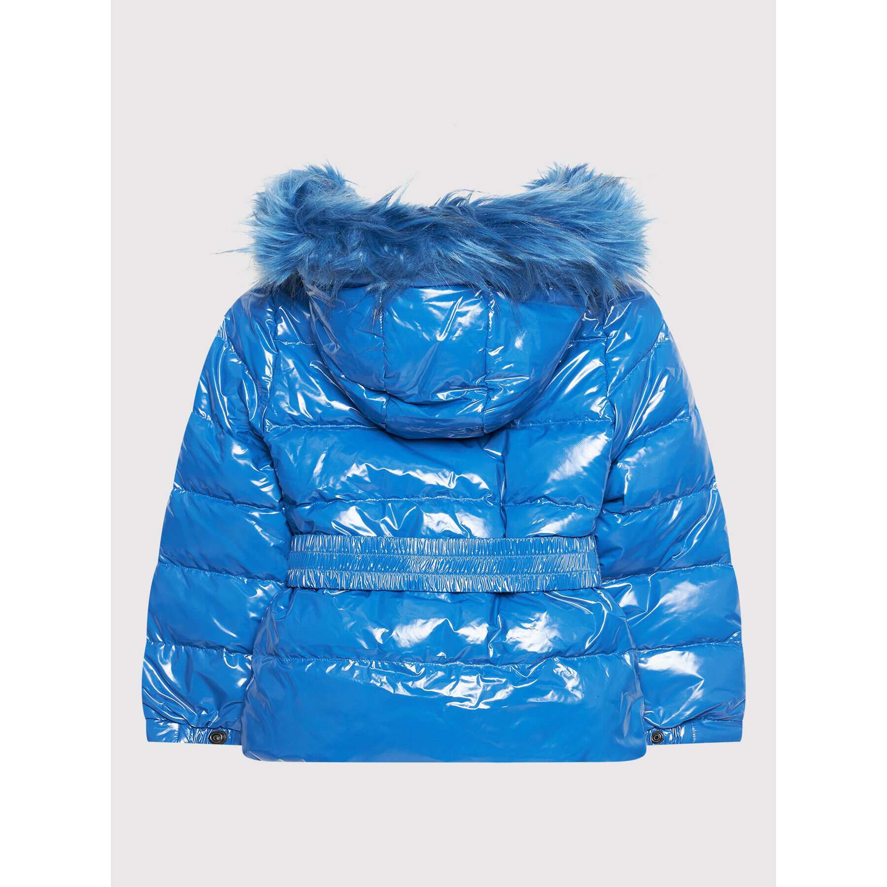 Guess Пухено яке J1BL02 WE920 Син Regular Fit - Pepit.bg