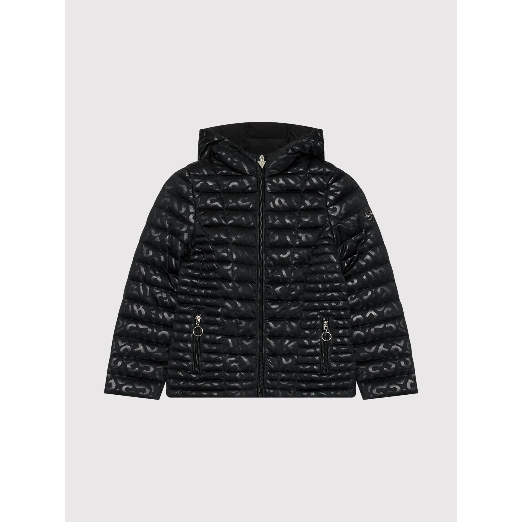 Guess Пухено яке J1YL10 KAF92 Черен Regular Fit - Pepit.bg