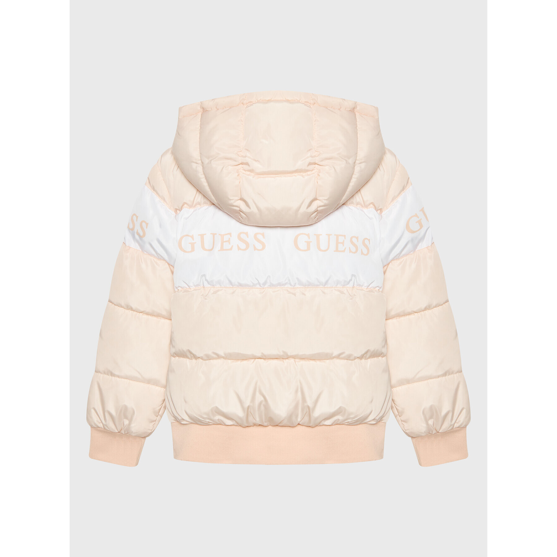 Guess Пухено яке J2BL01 WB240 Бежов Regular Fit - Pepit.bg