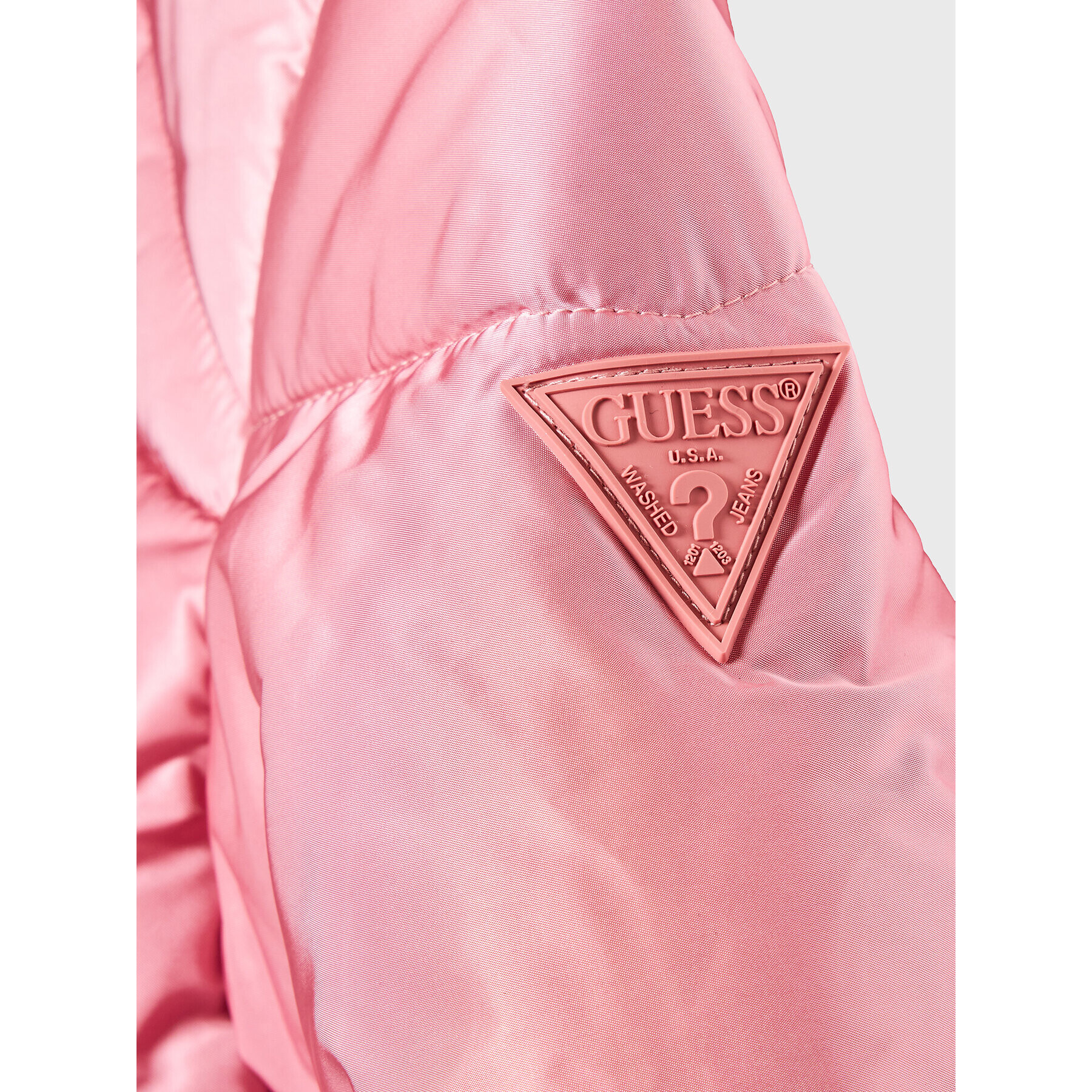 Guess Пухено яке J2BL23 WF170 Розов Regular Fit - Pepit.bg