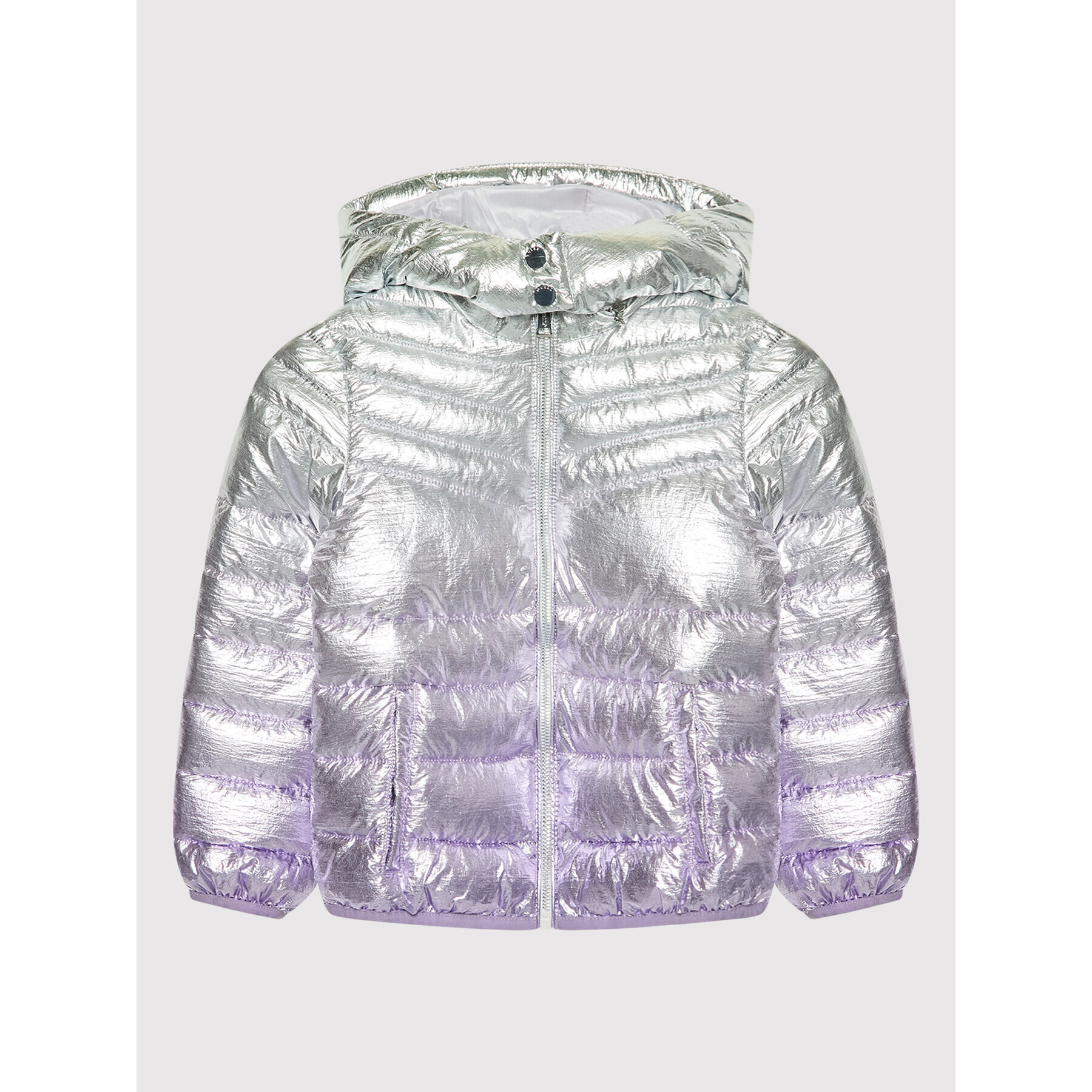 Guess Пухено яке J2RL17 WEGK0 Сребрист Regular Fit - Pepit.bg