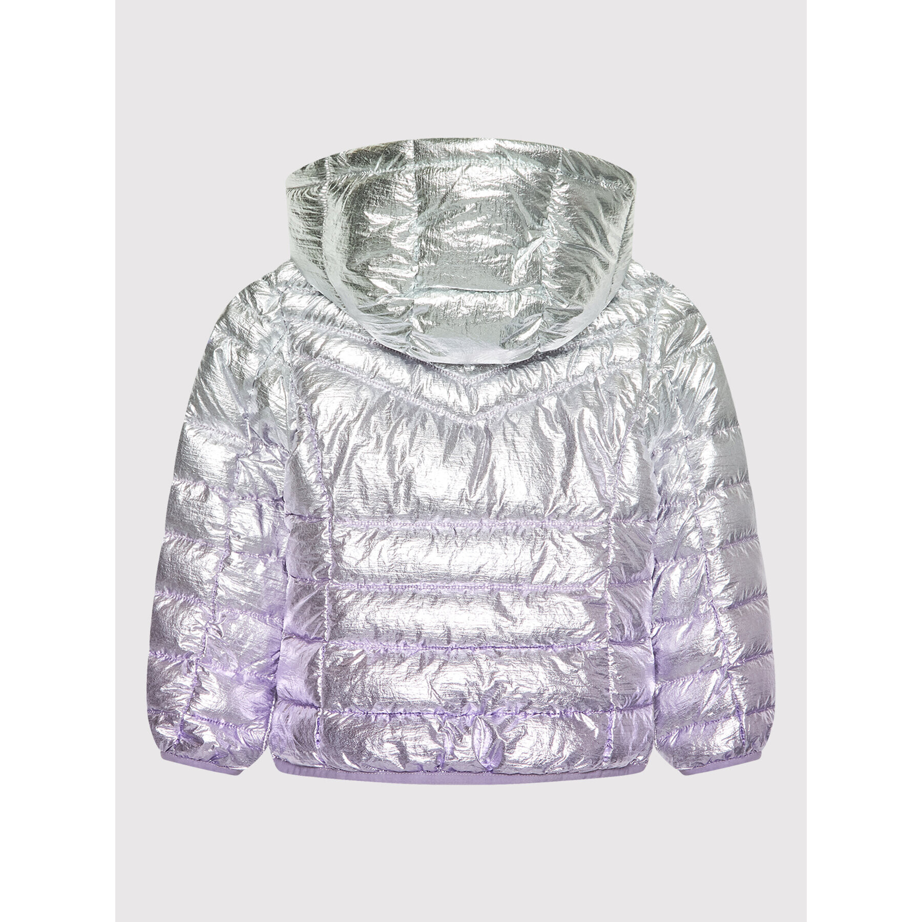 Guess Пухено яке J2RL17 WEGK0 Сребрист Regular Fit - Pepit.bg