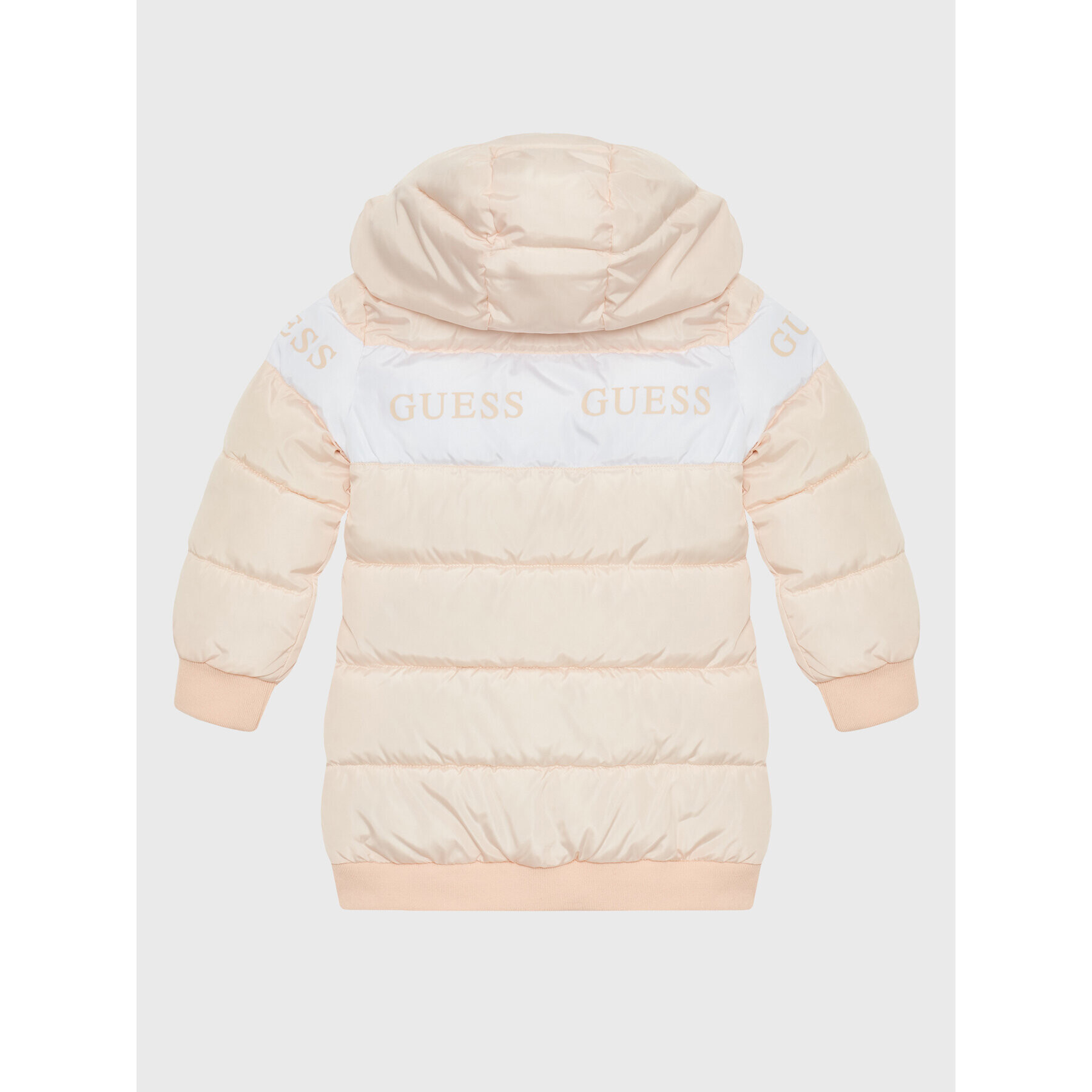 Guess Пухено яке K2BL01 WB240 Бежов Regular Fit - Pepit.bg