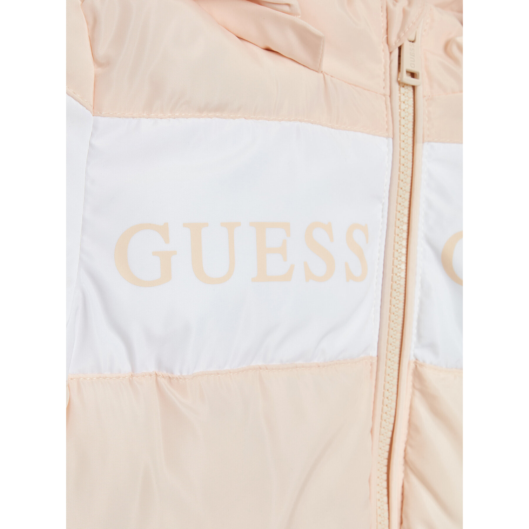 Guess Пухено яке K2BL01 WB240 Бежов Regular Fit - Pepit.bg