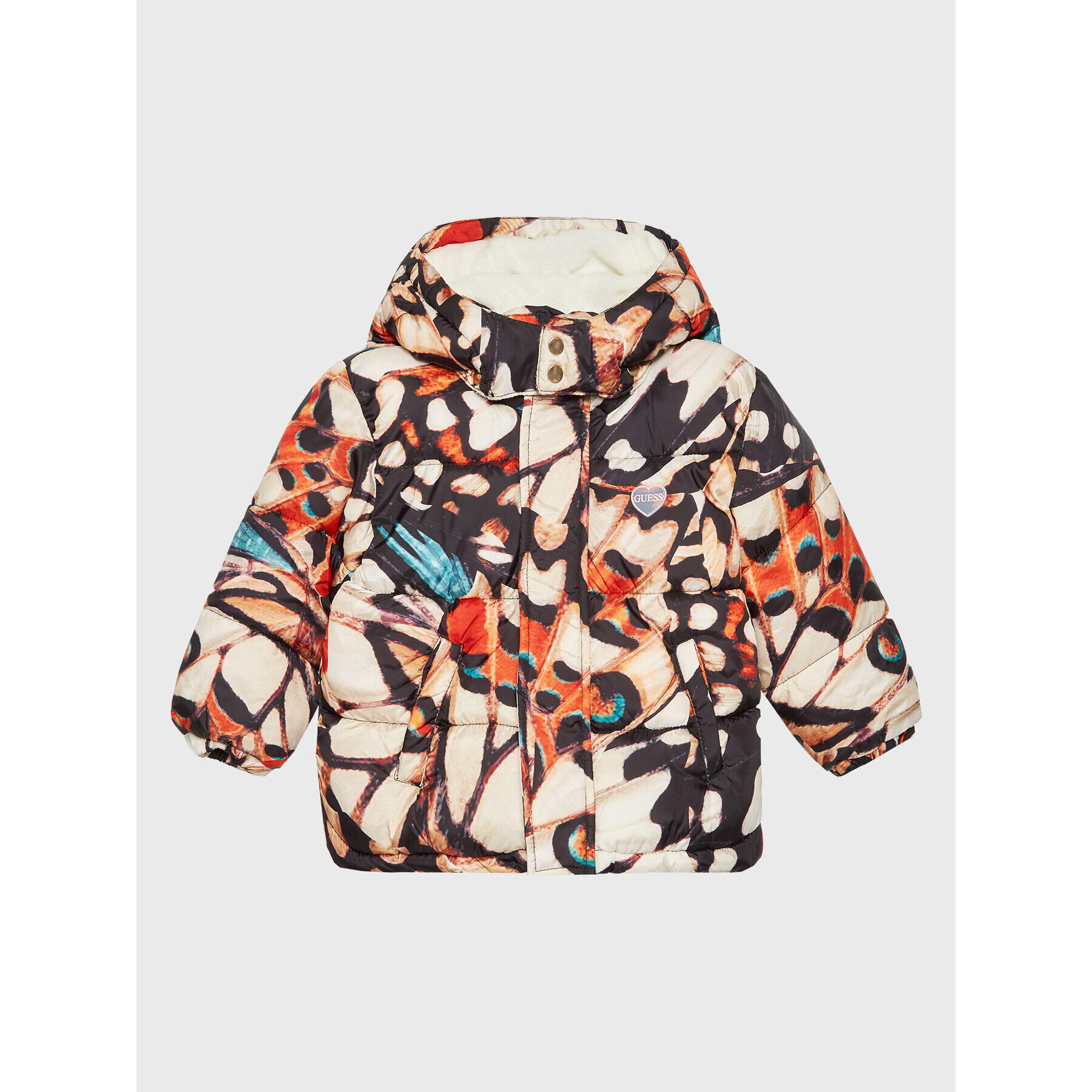 Guess Пухено яке K2BL04 WCFM0 Бежов Regular Fit - Pepit.bg