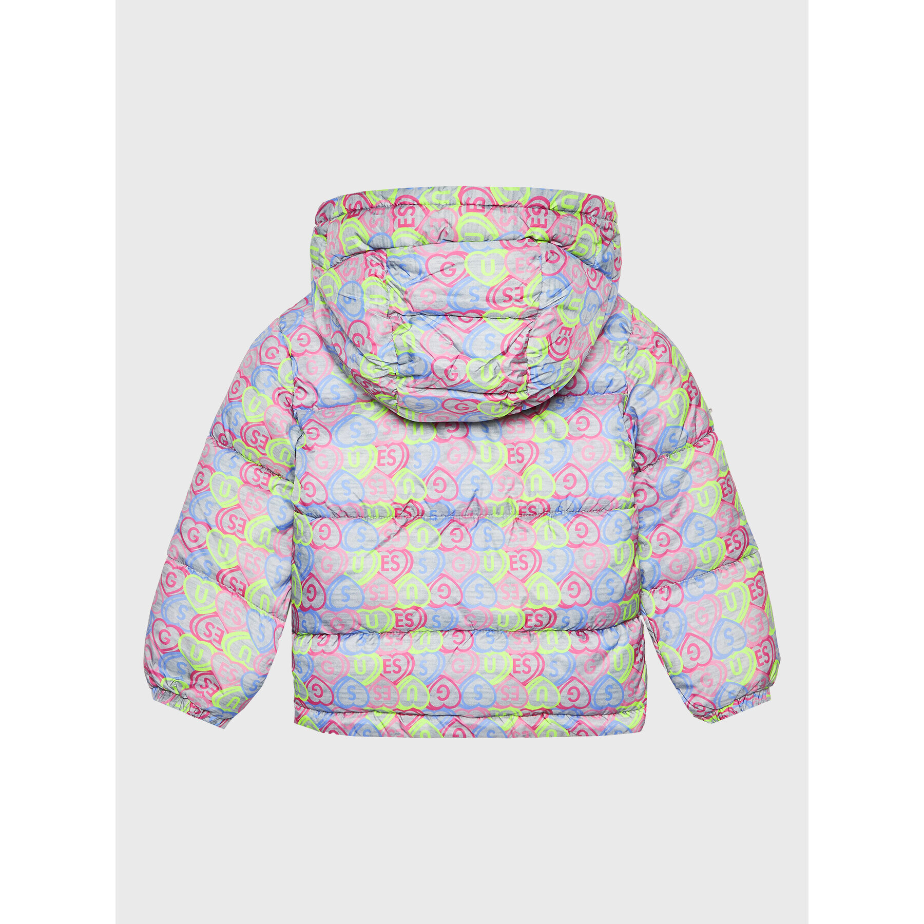 Guess Пухено яке K2BL04 WCFM0 Сив Regular Fit - Pepit.bg