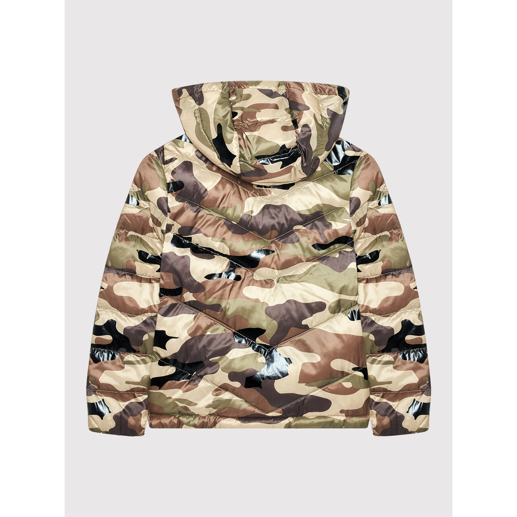 Guess Пухено яке L1YL05 WDZH2 Зелен Regular Fit - Pepit.bg