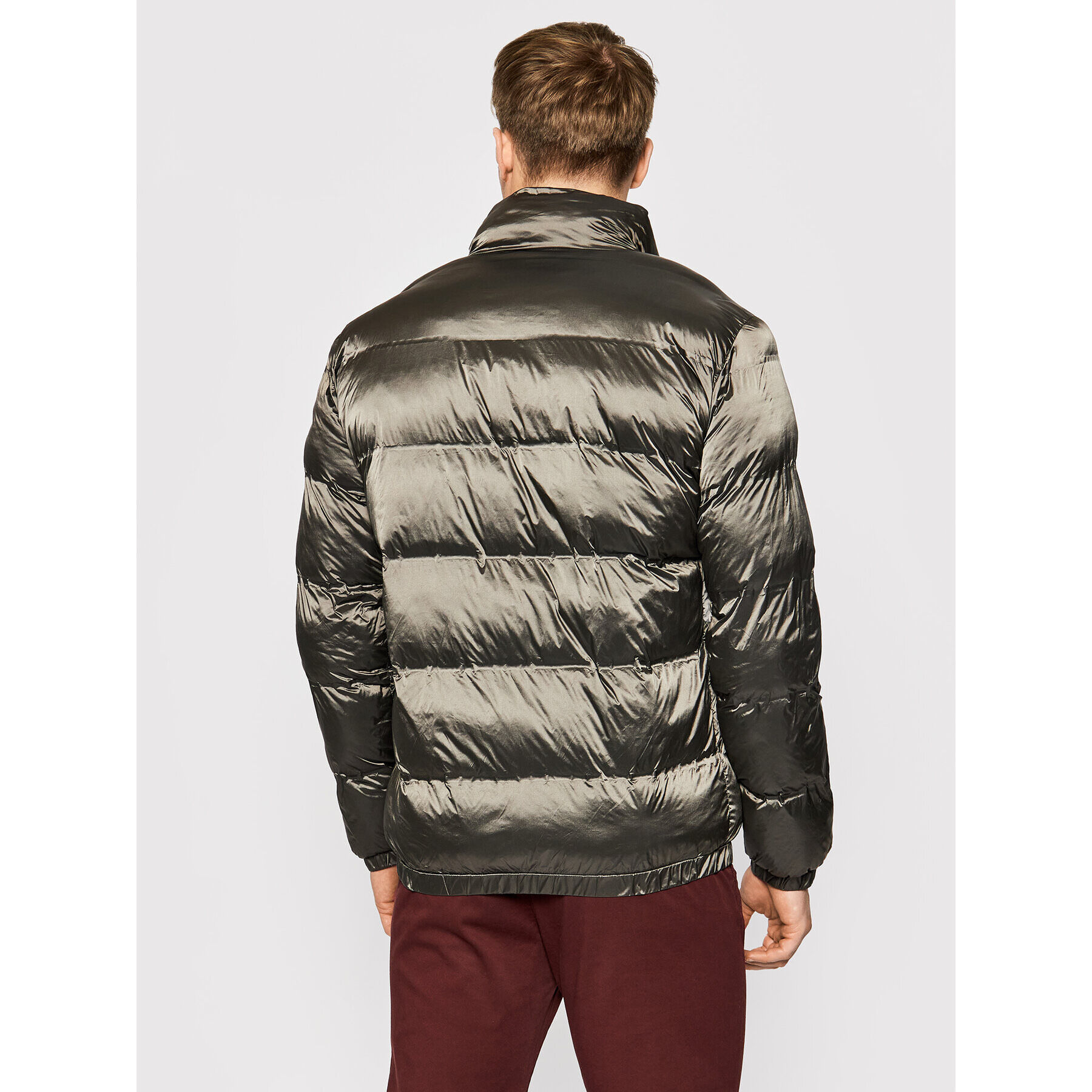 Guess Пухено яке M1BL38 WE4N0 Кафяв Regular Fit - Pepit.bg