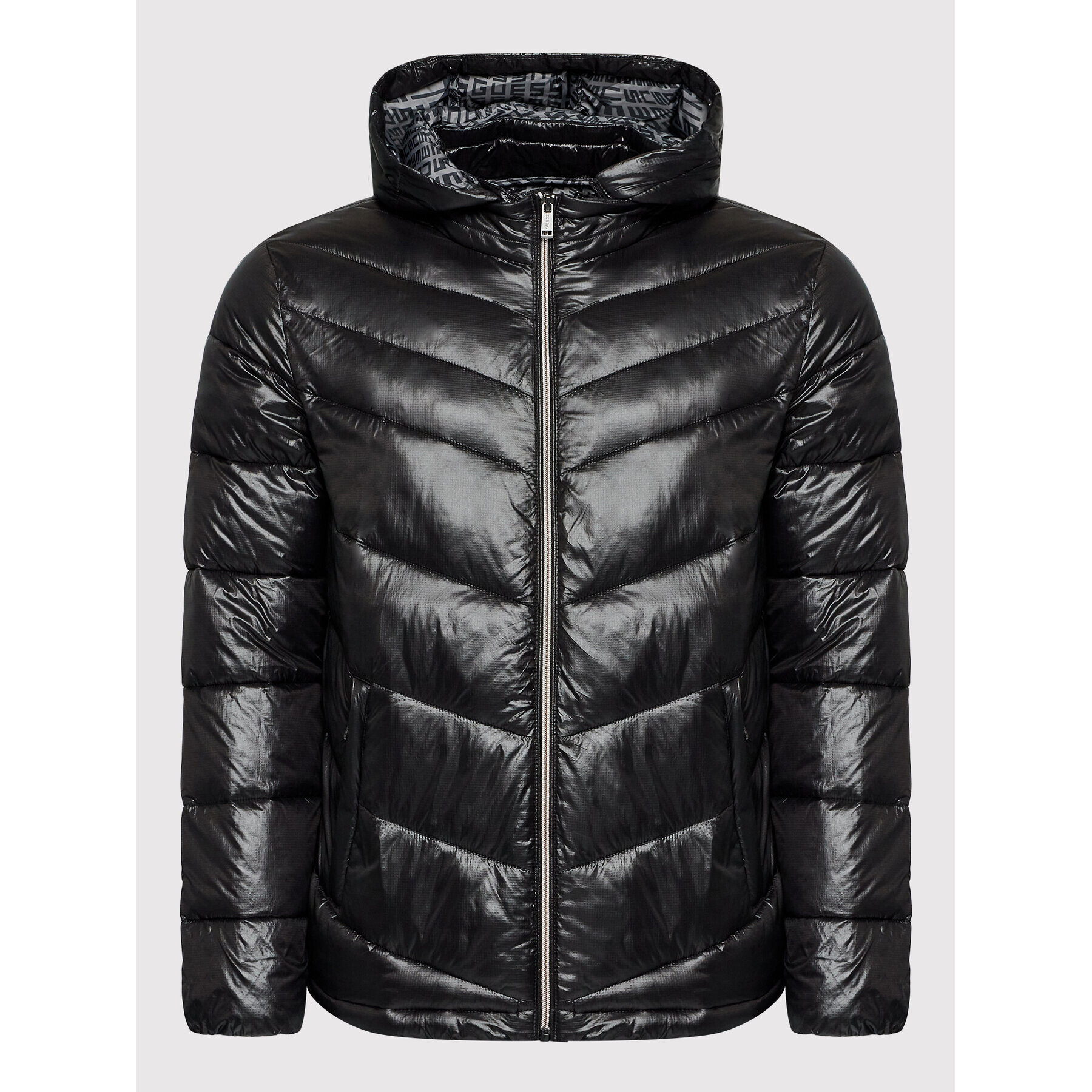 Guess Пухено яке M2YL45 WEQJ2 Черен Regular Fit - Pepit.bg