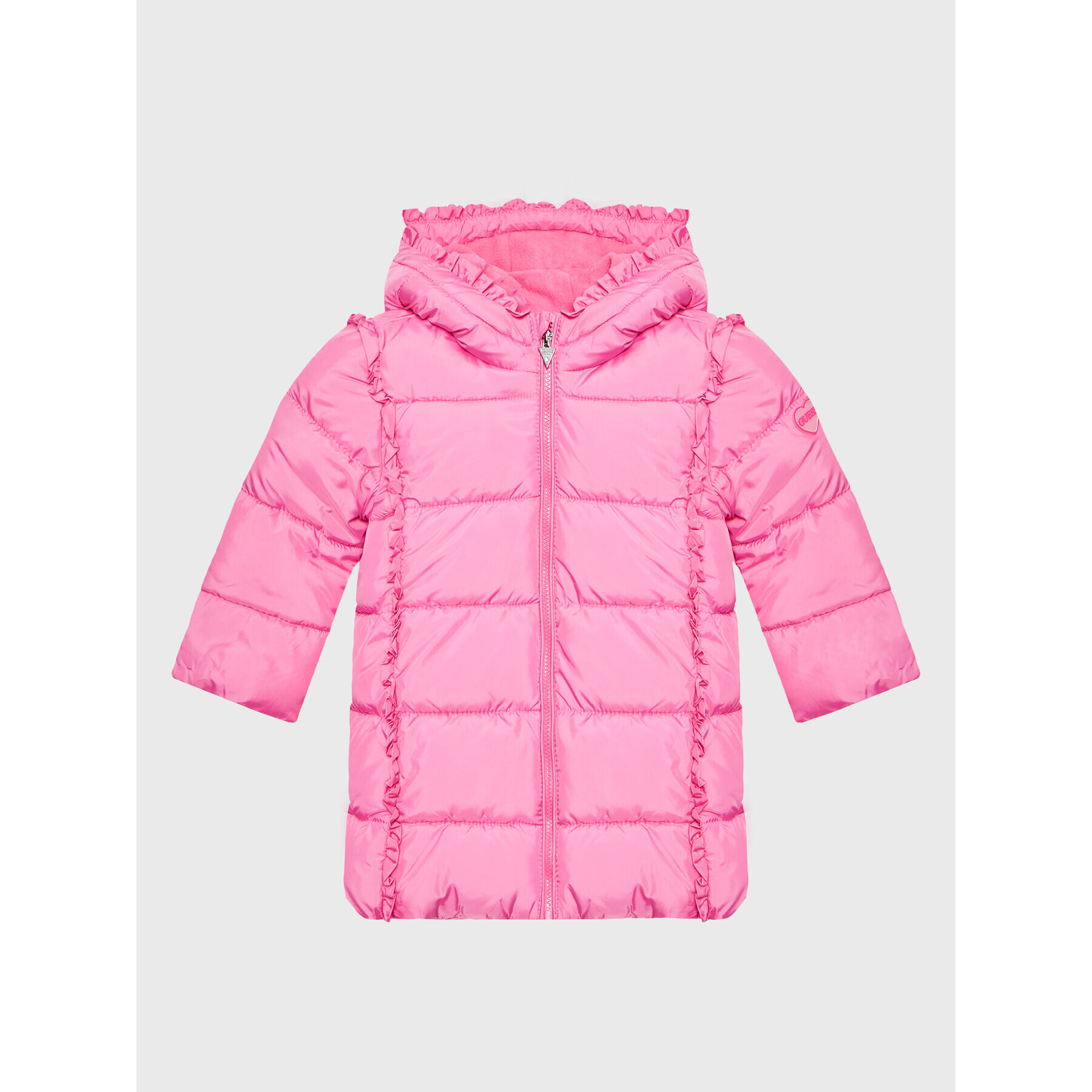 Guess Пухено яке A2BL00 WCFM0 Розов Regular Fit - Pepit.bg