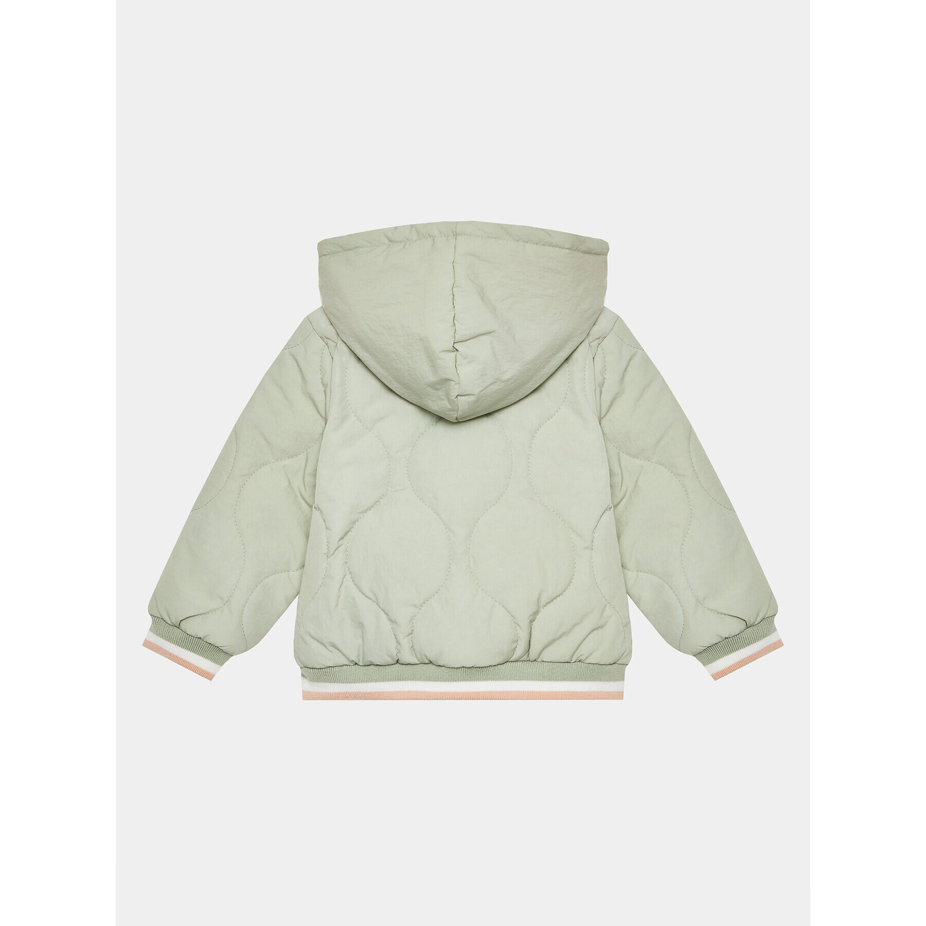 Guess Пухено яке A3YL01 WF090 Зелен Regular Fit - Pepit.bg