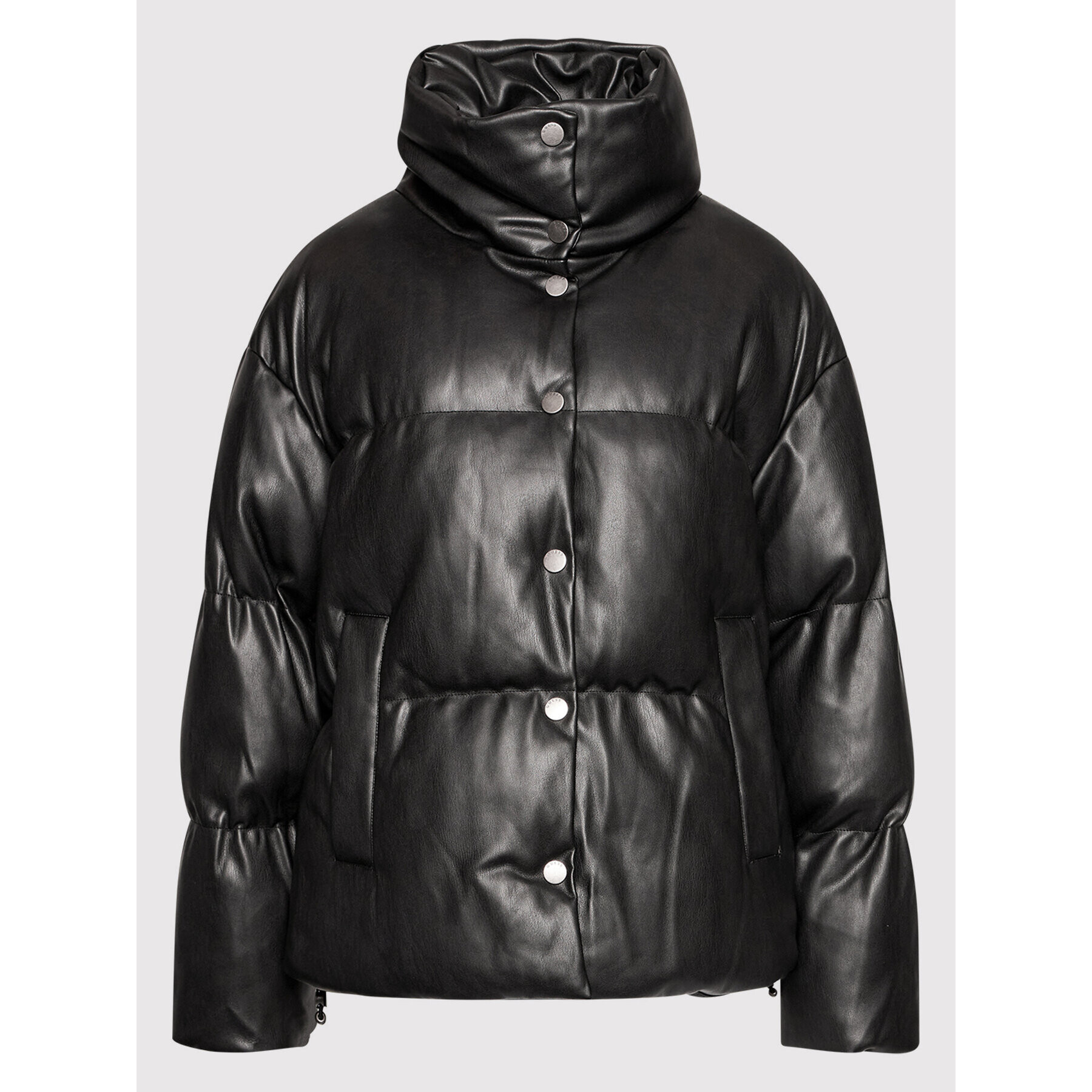 Guess Пухено яке Bice W1BL08 WE480 Черен Regular Fit - Pepit.bg