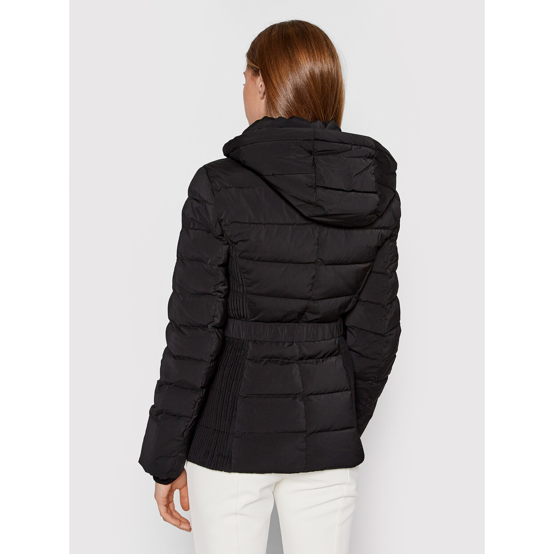 Guess Пухено яке Claudia W1BL33 WE4P2 Черен Regular Fit - Pepit.bg