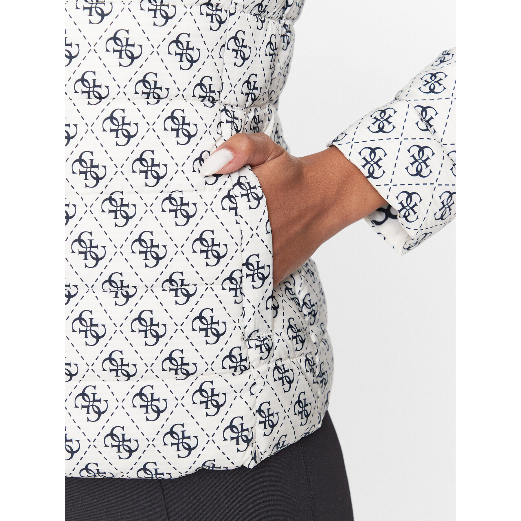 Guess Пухено яке Diann V3BL03 WF3X0 Цветен Regular Fit - Pepit.bg