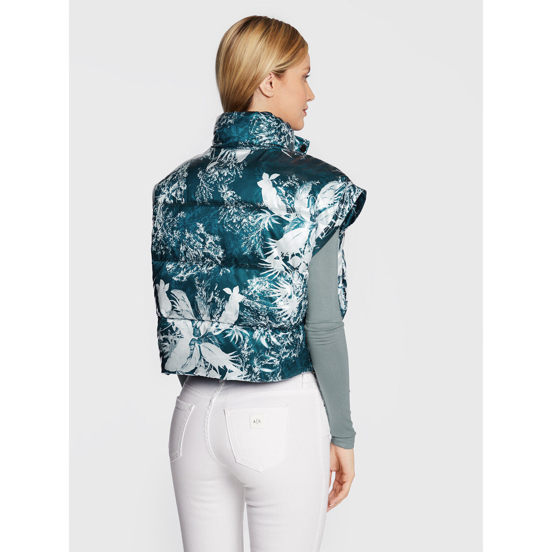 Guess Пухено яке Gabi W2BL96 WF120 Син Regular Fit - Pepit.bg