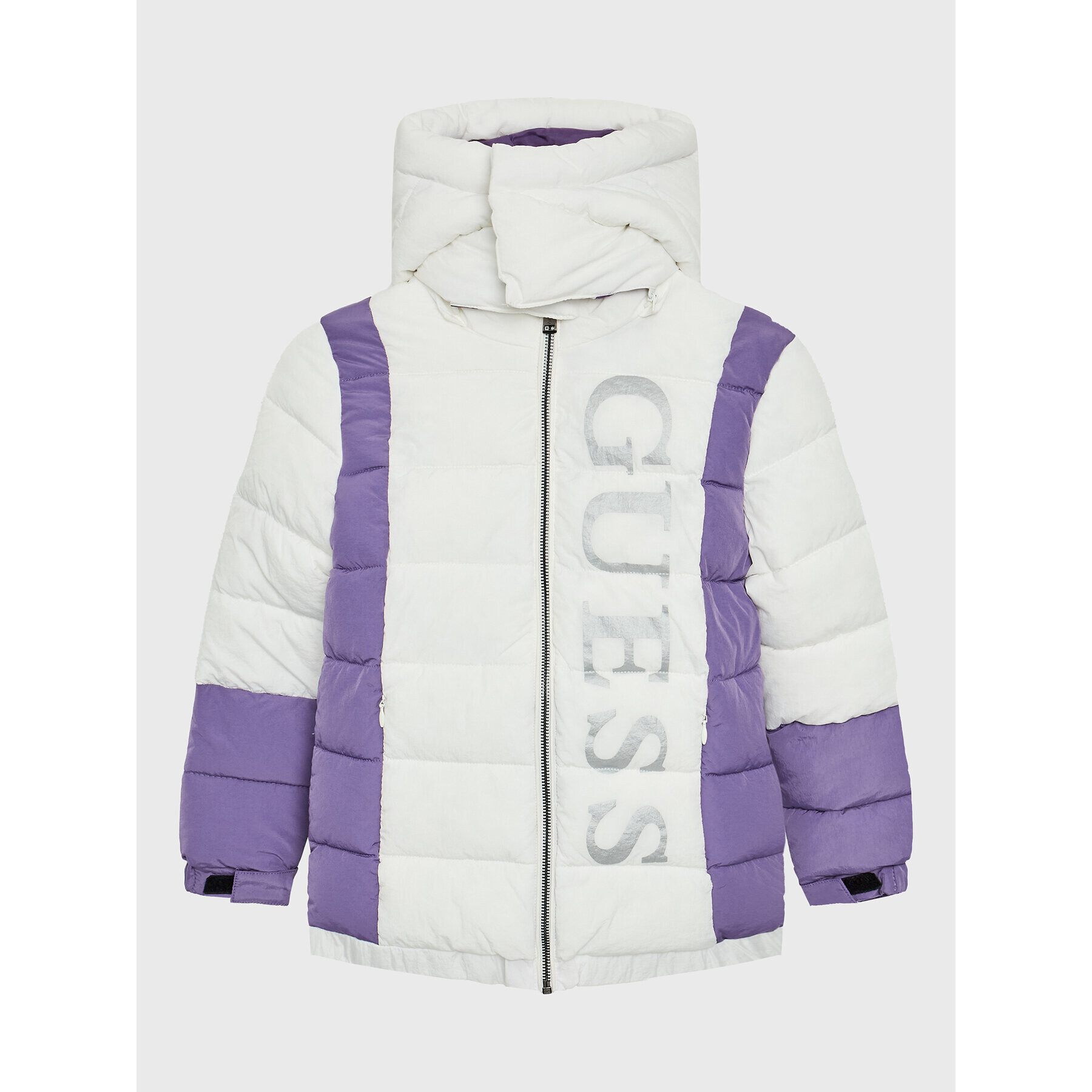 Guess Пухено яке H2BJ01 WF090 Бял Regular Fit - Pepit.bg
